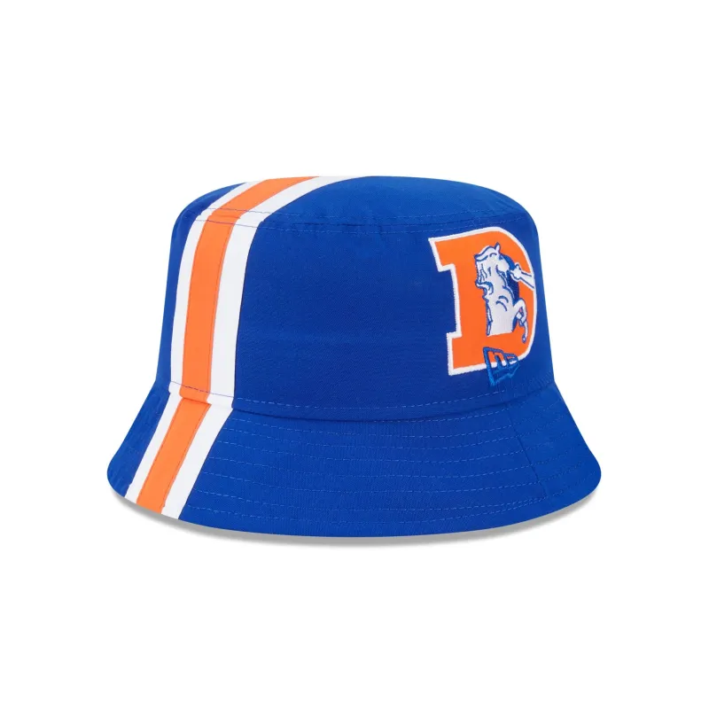 Denver Broncos Historic Helmet Bucket Hat sold by New Era