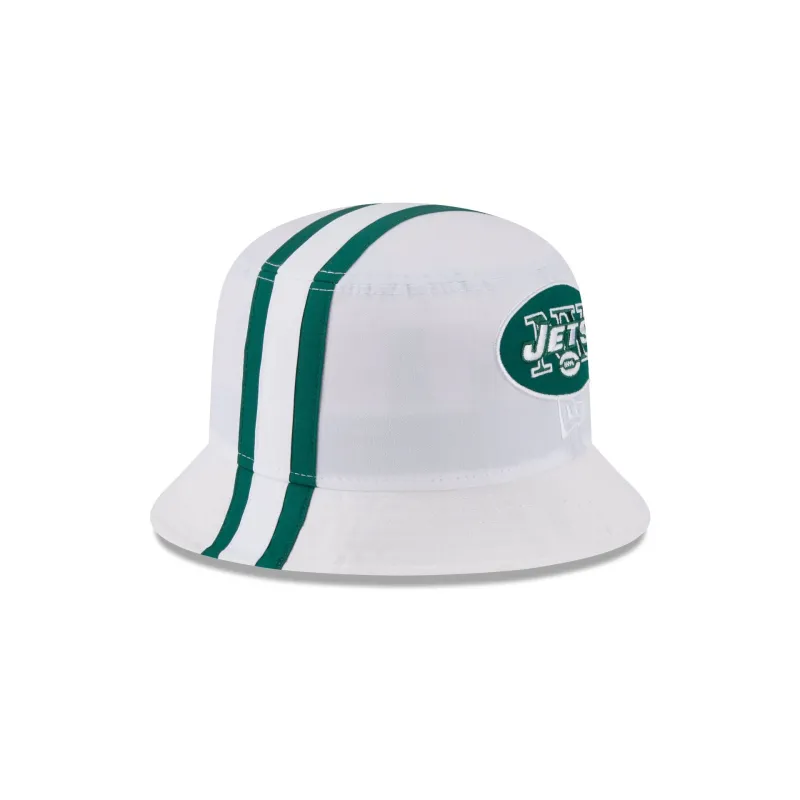 New York Jets Historic Helmet Bucket Hat sold by New Era