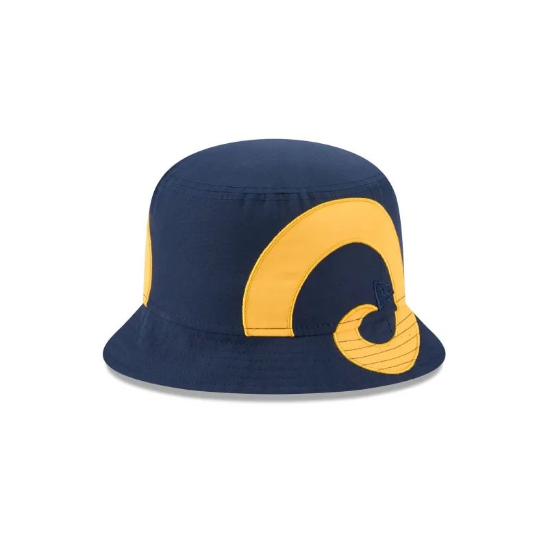 Los Angeles Rams Historic Helmet Bucket Hat sold by New Era