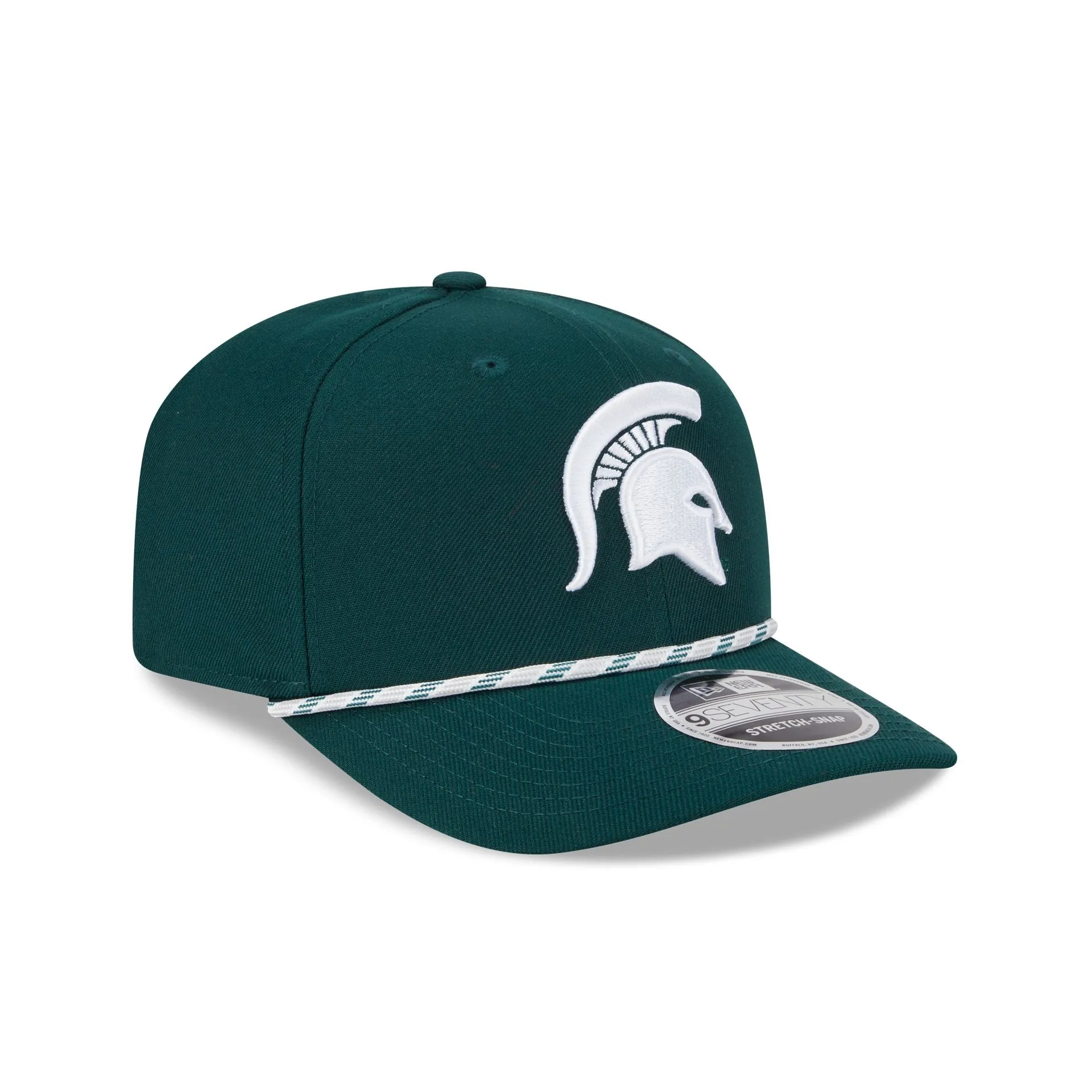 Michigan State Spartans Multicolor Rope 9SEVENTY Stretch-Snap Hat sold by New Era product image thumbnail 3