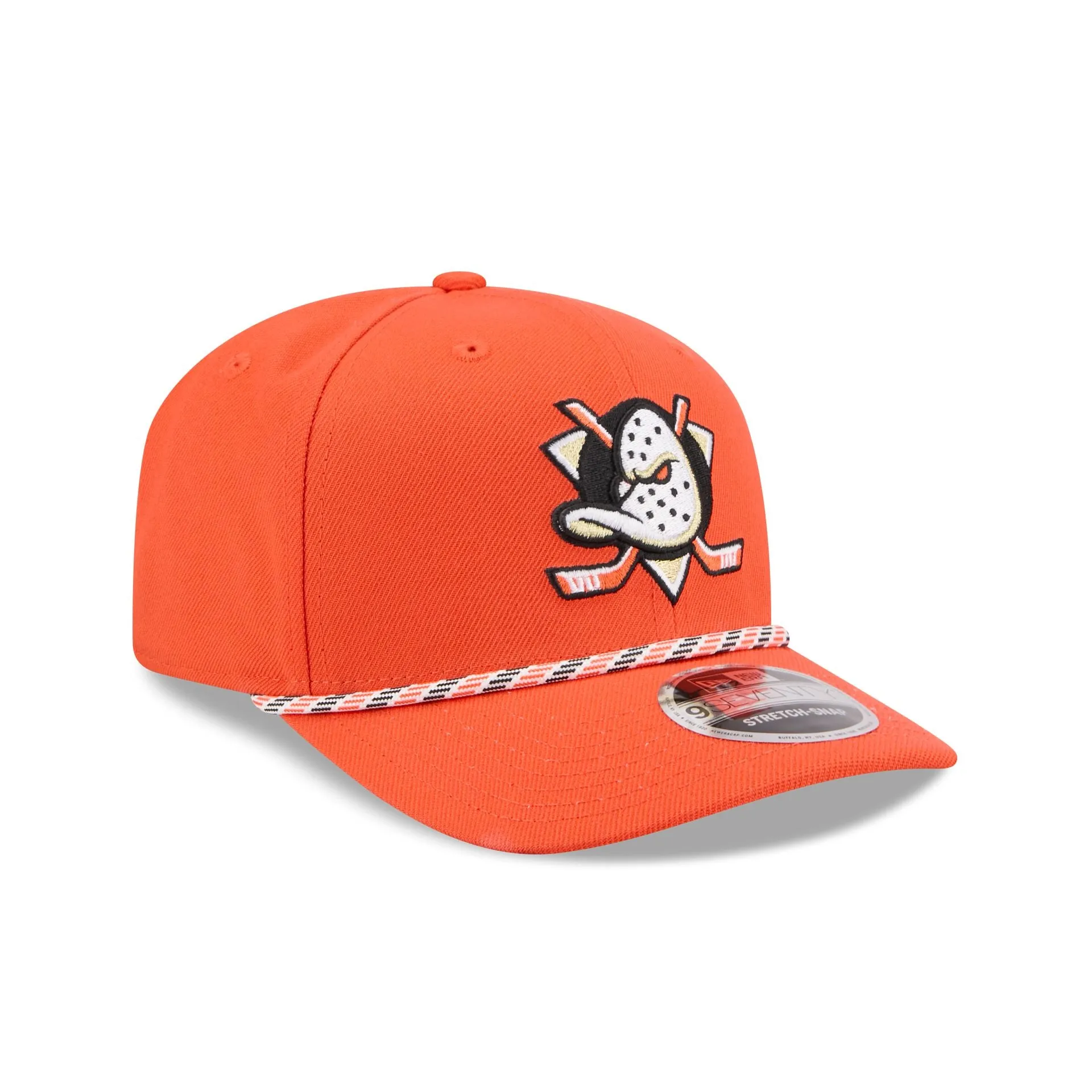 Anaheim Ducks Multicolor Rope 9SEVENTY Stretch-Snap Hat sold by New Era product image thumbnail 3