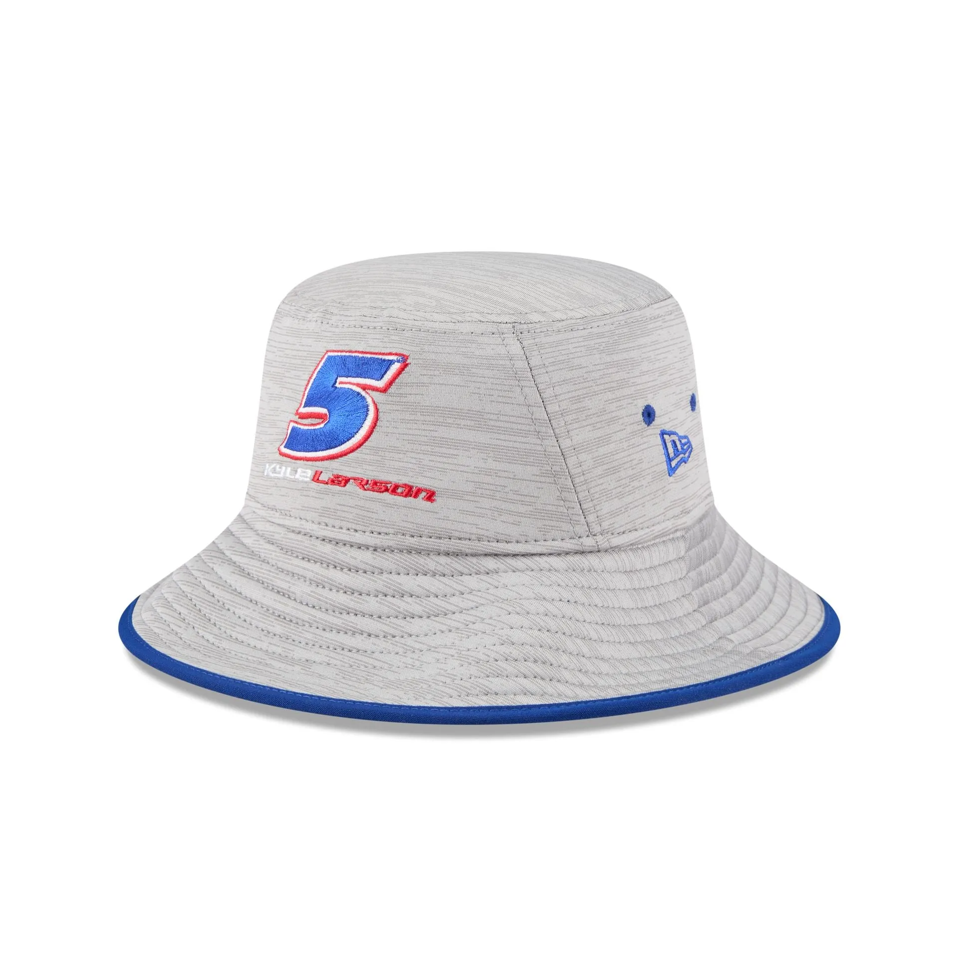 Hendrick Motorsports Kyle Larson Heathered Stretch Bucket Hat sold by New Era