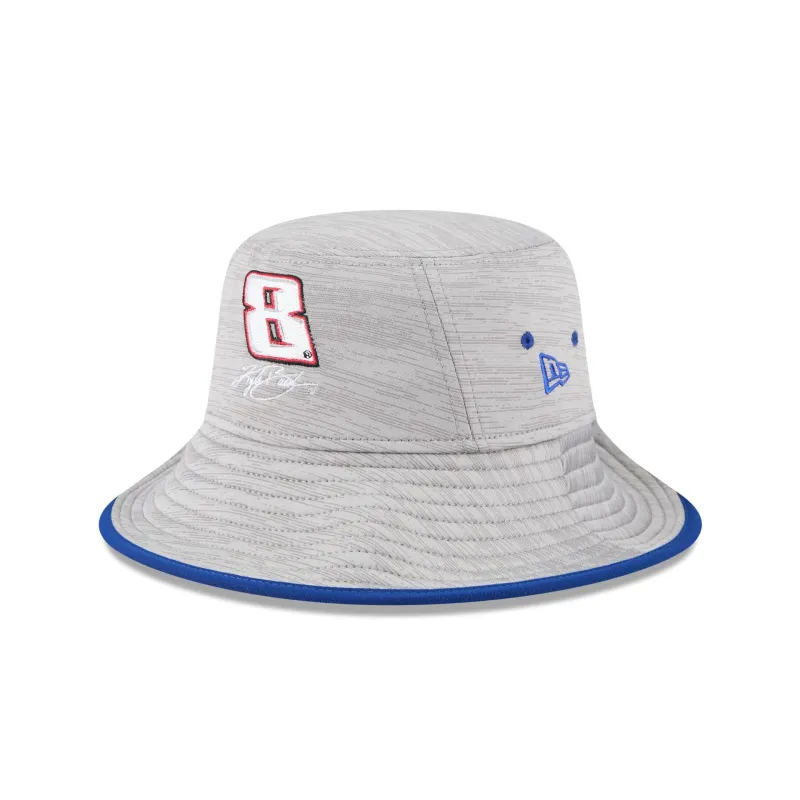 RCR Racing Kyle Busch Heathered Stretch Bucket Hat sold by New Era
