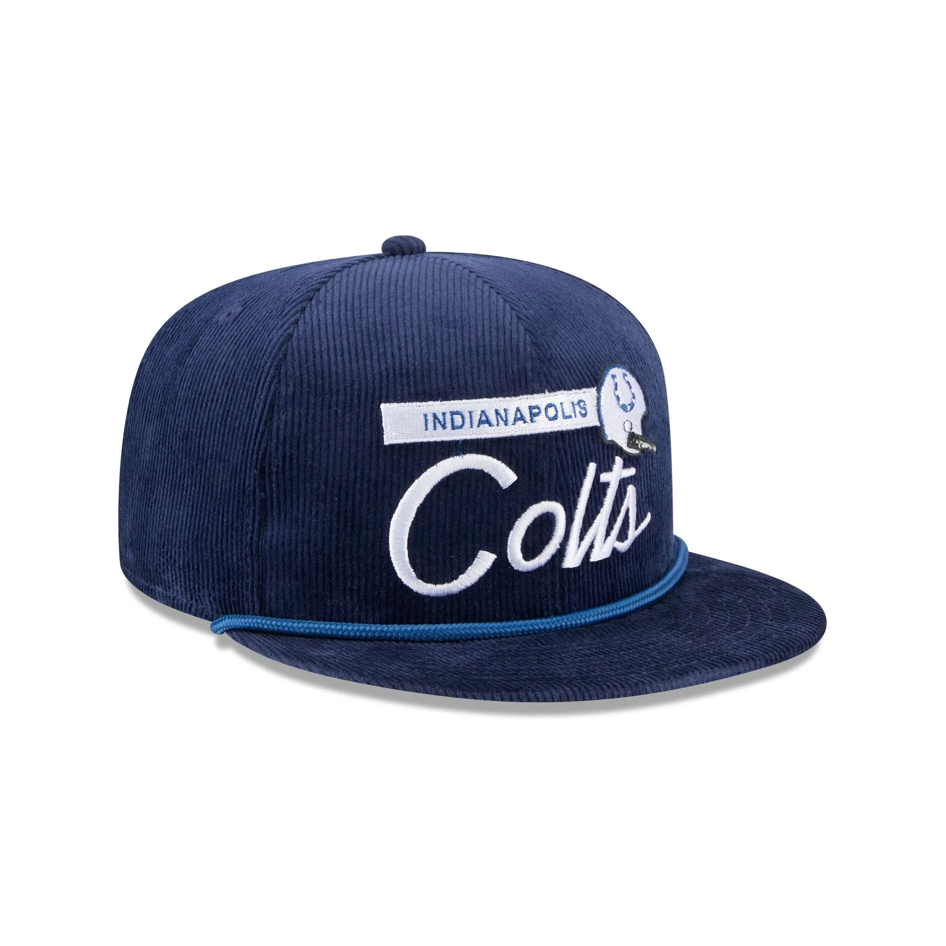 Indianapolis Colts Corduroy Rope 9FIFTY Snapback Hat sold by New Era product image thumbnail 3