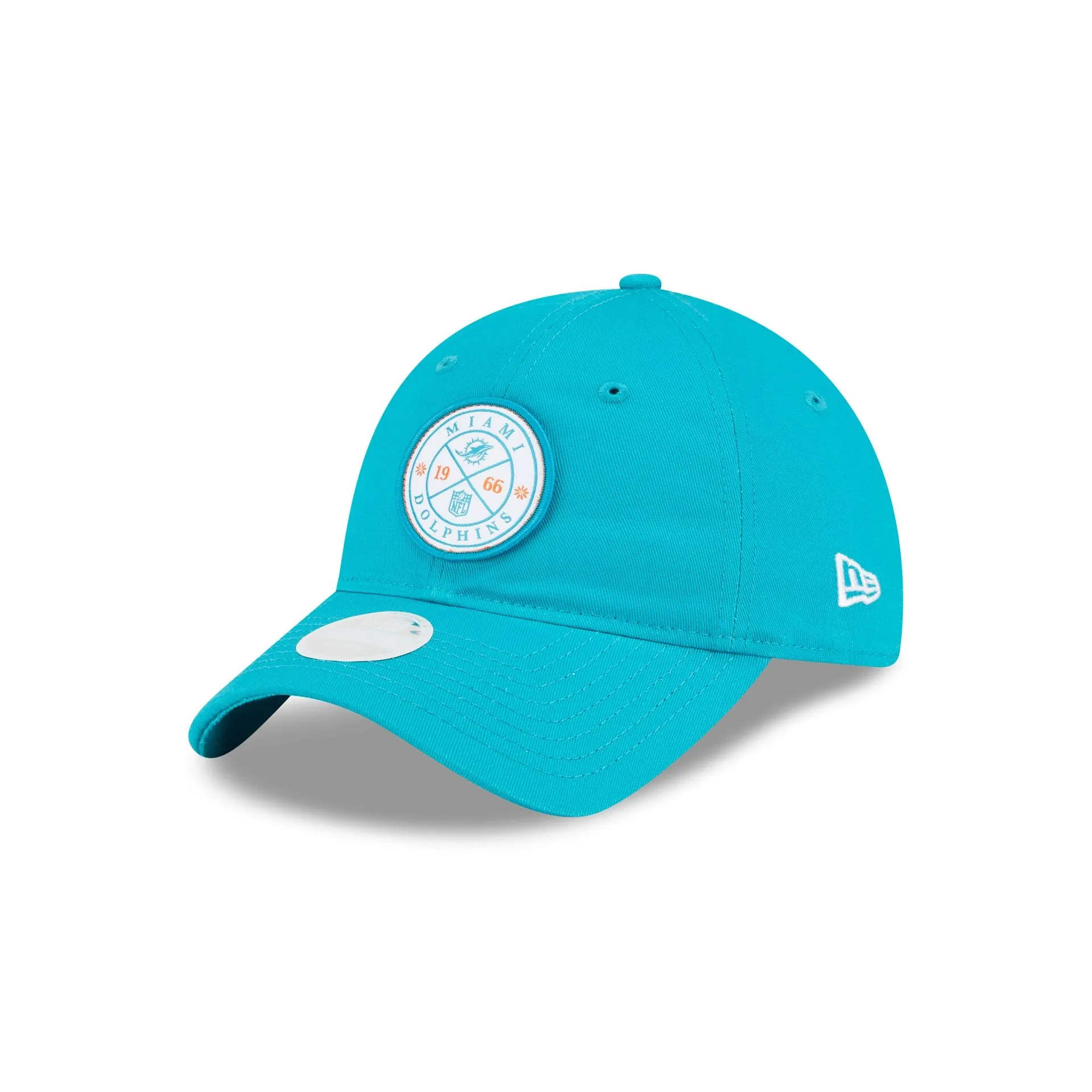 Miami Dolphins Bloom Women's 9TWENTY Adjustable Hat sold by New Era