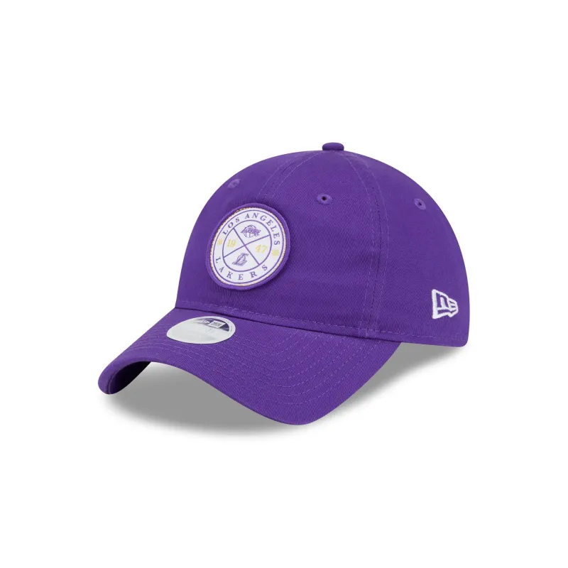 Los Angeles Lakers Bloom Women's 9TWENTY Adjustable Hat sold by New Era