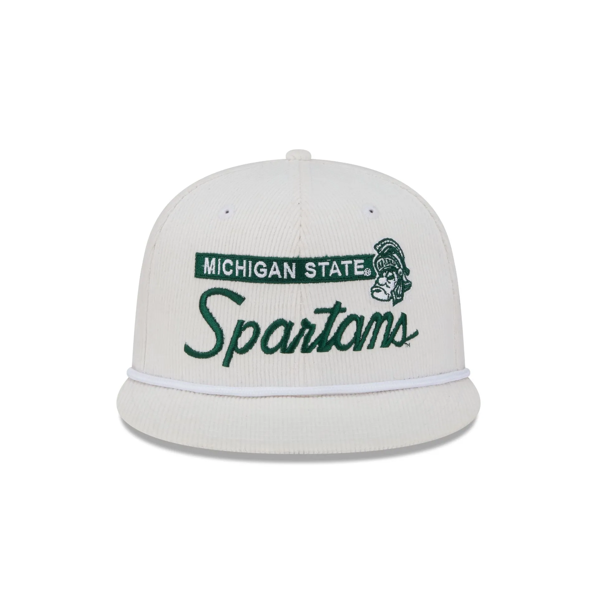 Michigan State Spartans College Vault Corduroy Rope 9FIFTY Snapback Hat sold by New Era product image thumbnail 2