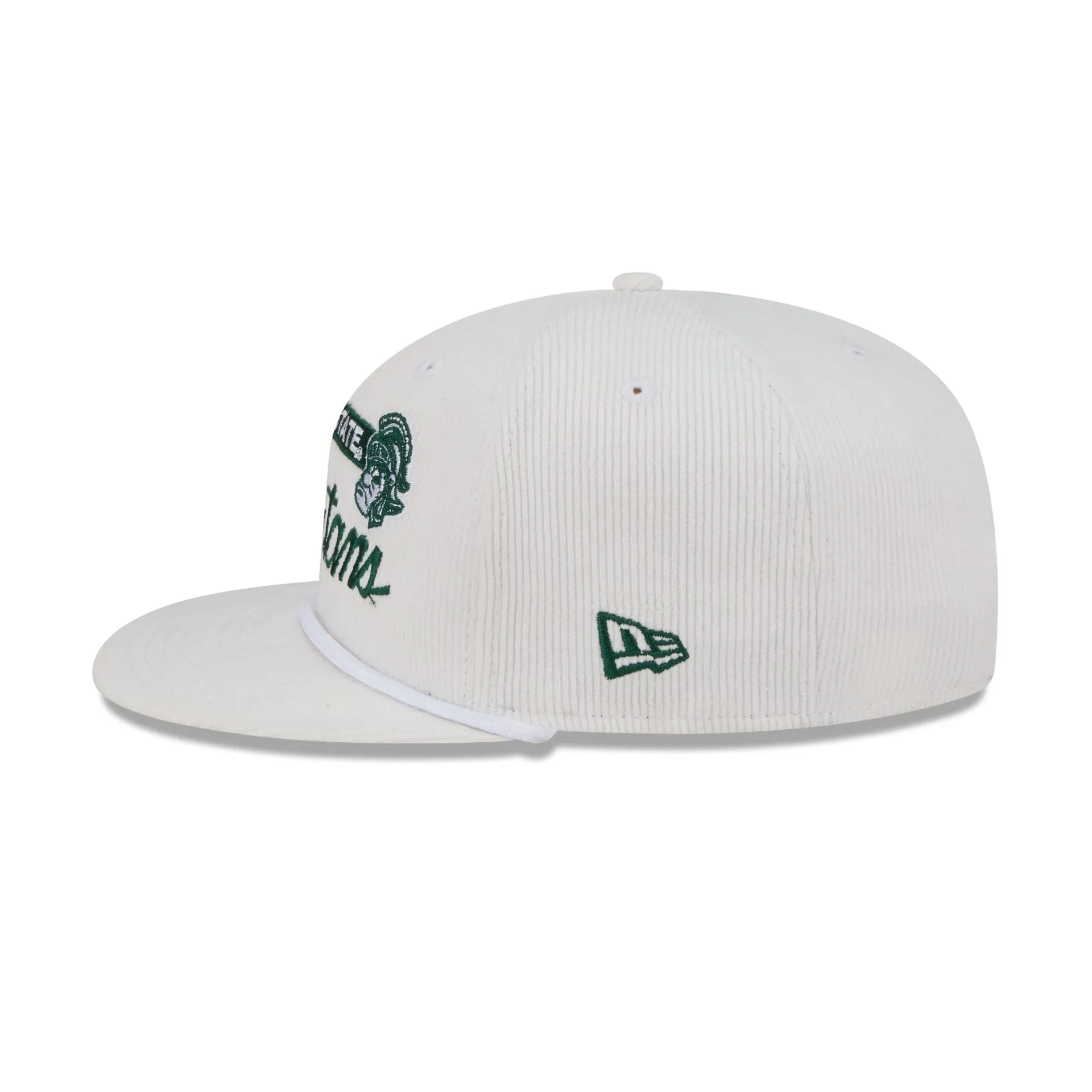 Michigan State Spartans College Vault Corduroy Rope 9FIFTY Snapback Hat sold by New Era product image thumbnail 4