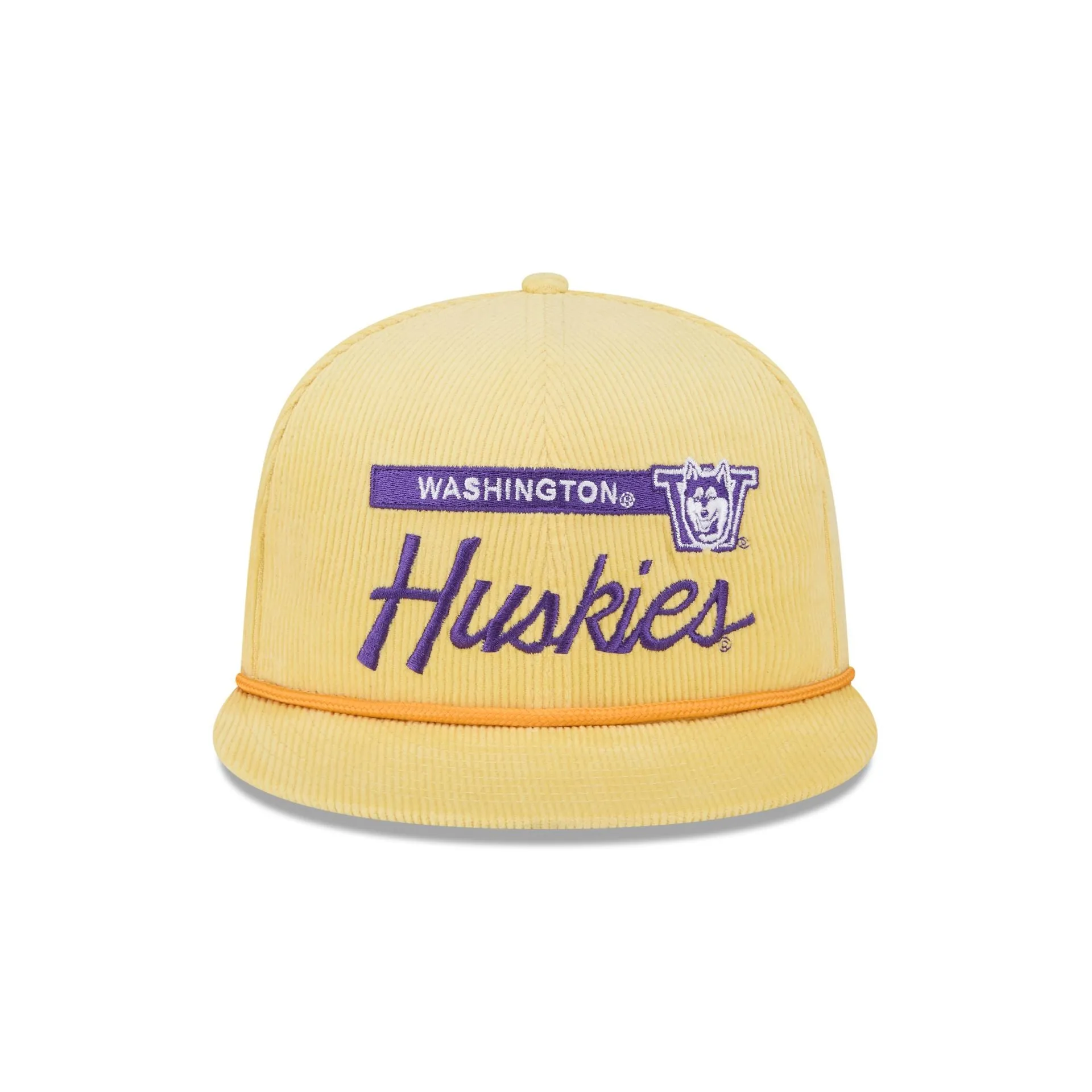 Washington Huskies College Vault Corduroy Rope 9FIFTY Snapback Hat sold by New Era product image thumbnail 2