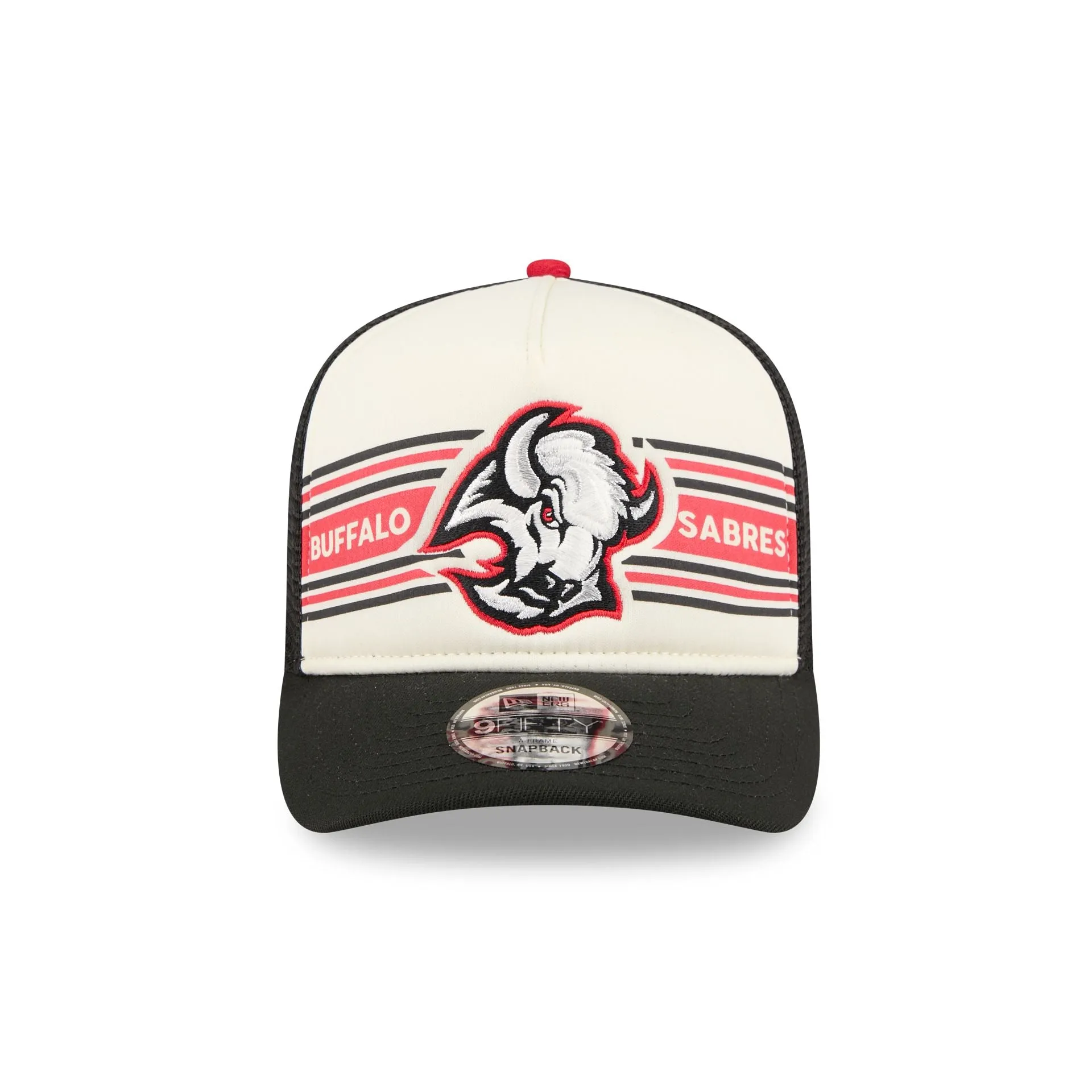 Buffalo Sabres Alternate Banner 9FIFTY A-Frame Trucker Hat sold by New Era product image thumbnail 2