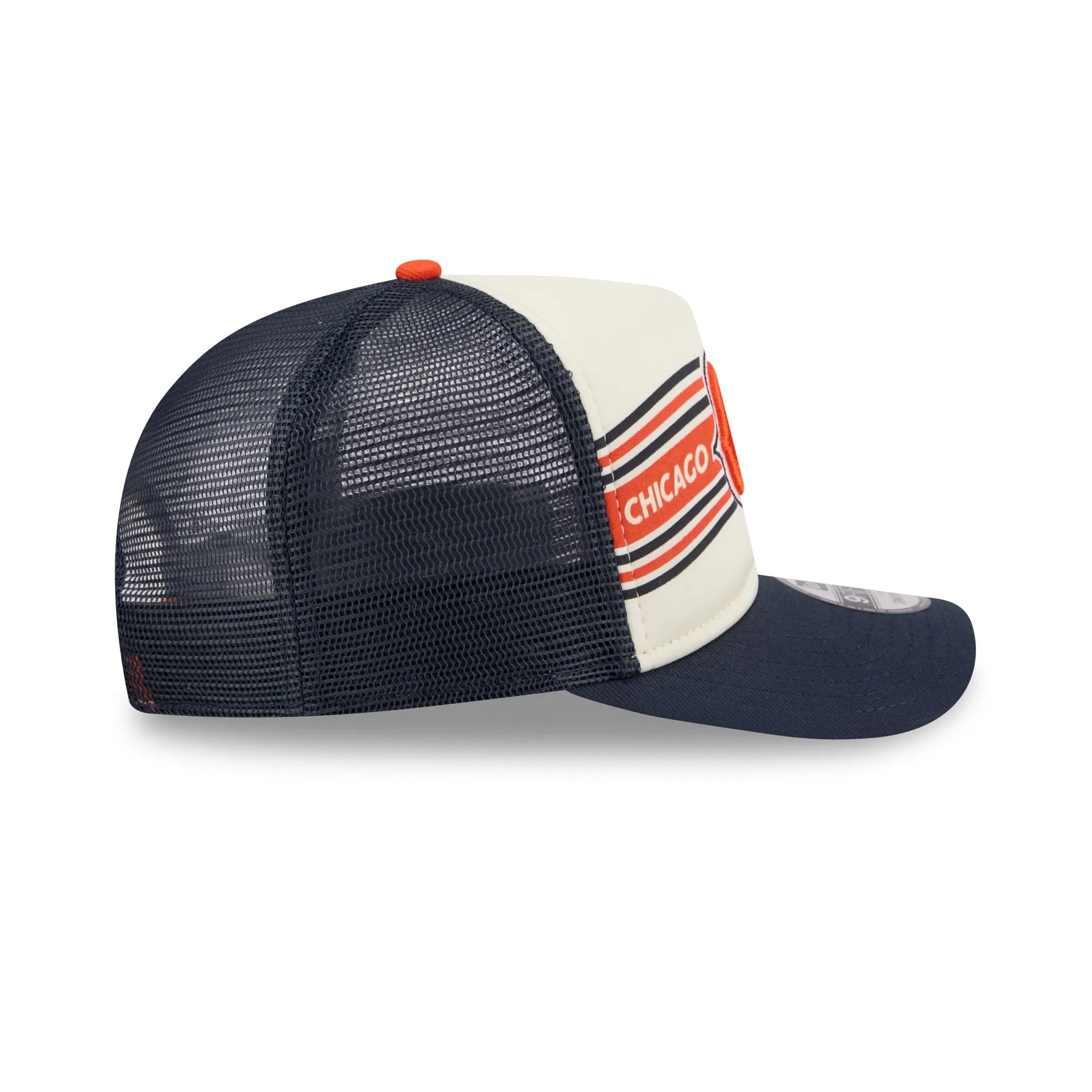 Chicago Bears Banner 9FIFTY A-Frame Trucker Hat sold by New Era product image thumbnail 5