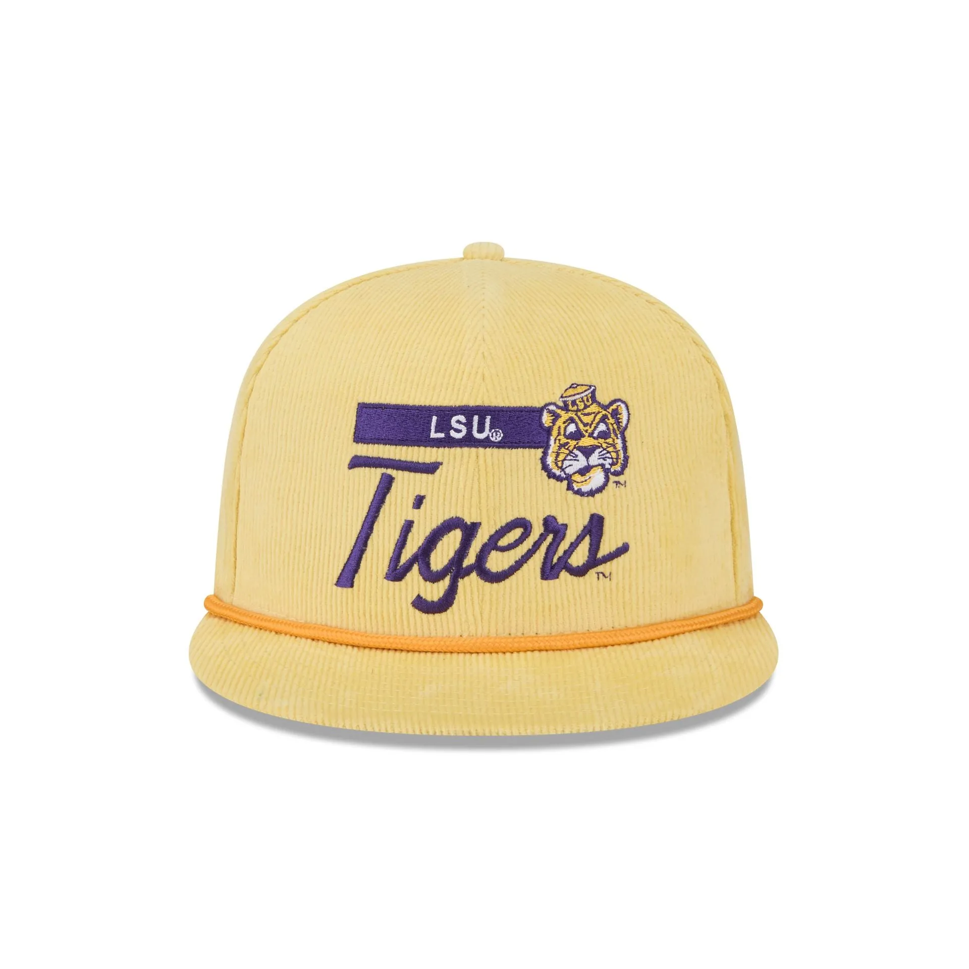 LSU Tigers College Vault Corduroy Rope 9FIFTY Snapback Hat sold by New Era product image thumbnail 2