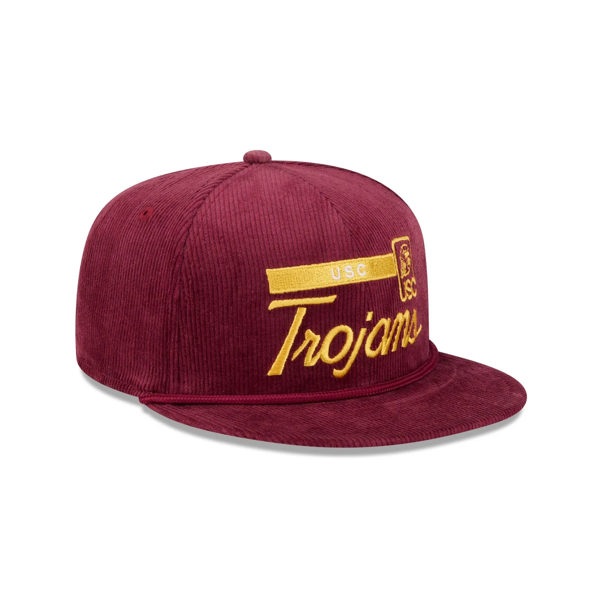 USC Trojans College Vault Corduroy Rope 9FIFTY Snapback Hat sold by New Era product image thumbnail 3
