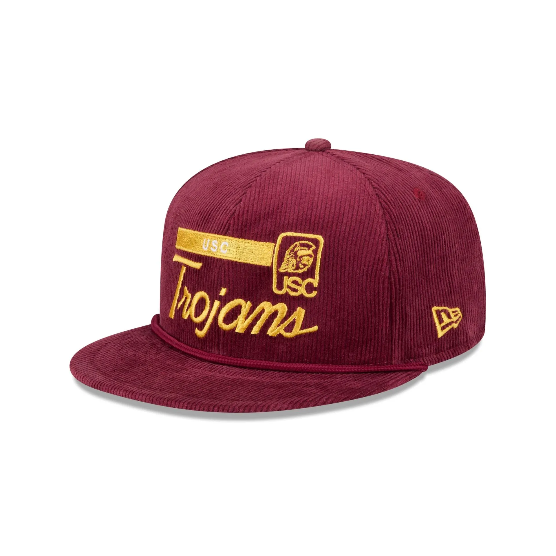 USC Trojans College Vault Corduroy Rope 9FIFTY Snapback Hat sold by New Era