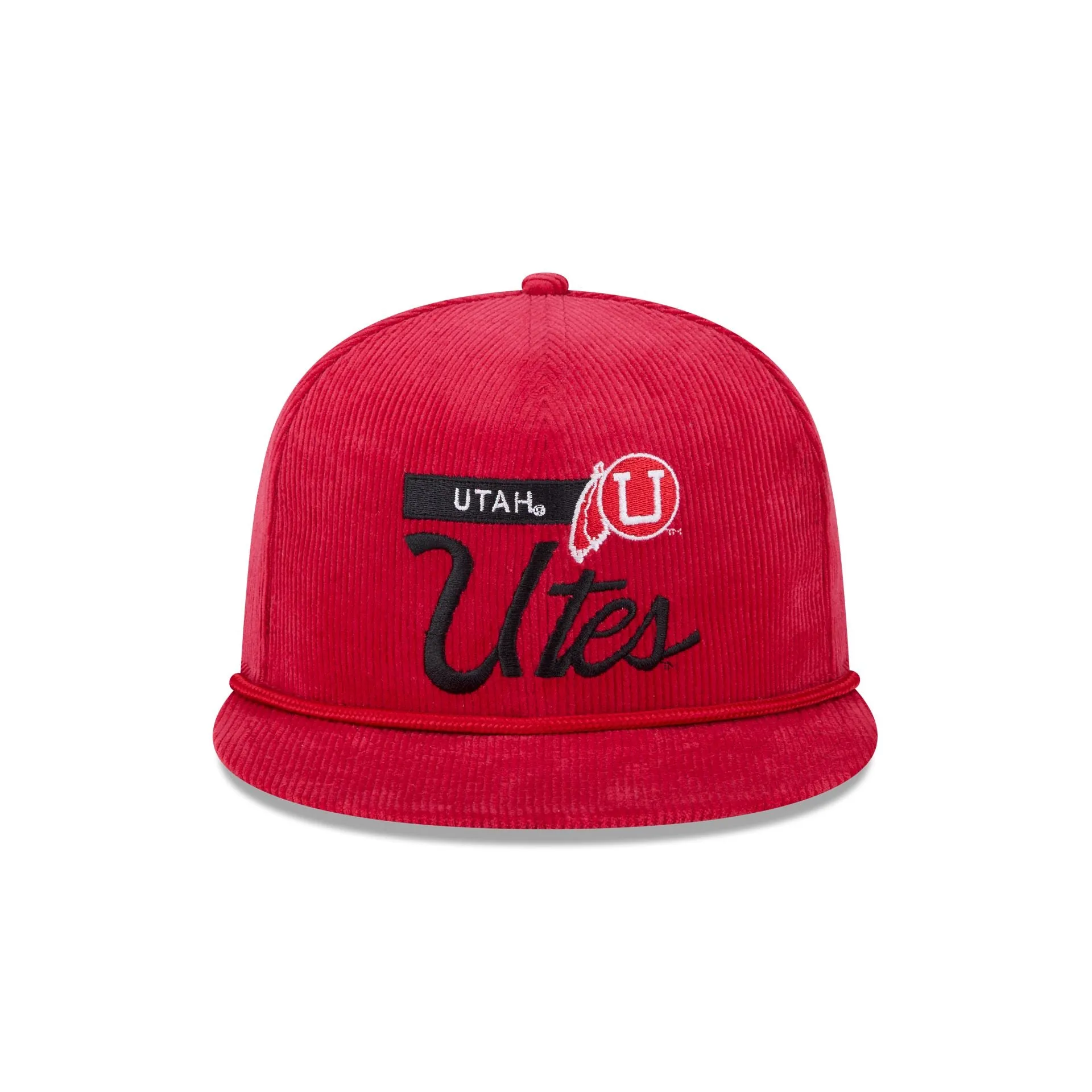 Utah Utes College Vault Corduroy Rope 9FIFTY Snapback Hat sold by New Era product image thumbnail 2