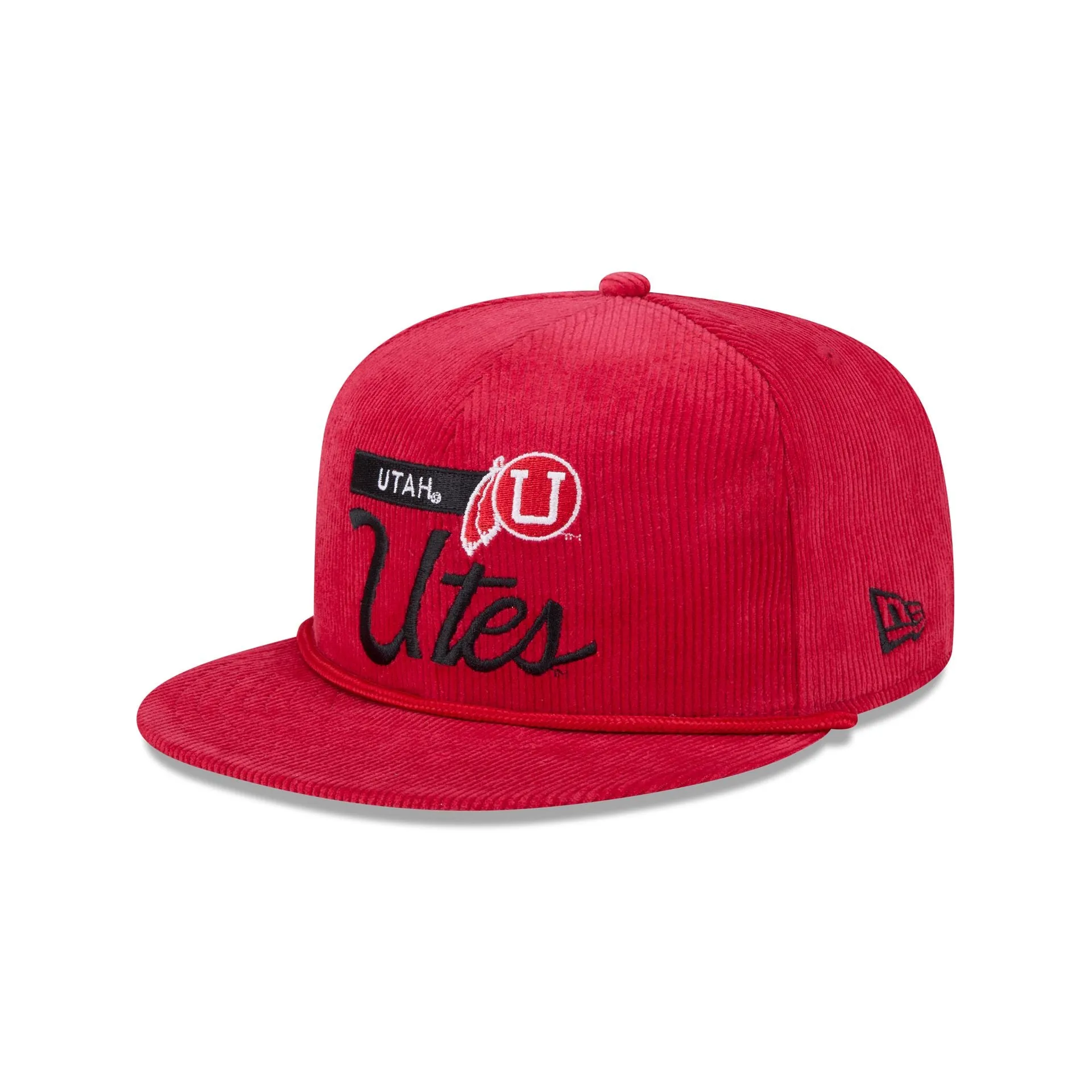Utah Utes College Vault Corduroy Rope 9FIFTY Snapback Hat sold by New Era