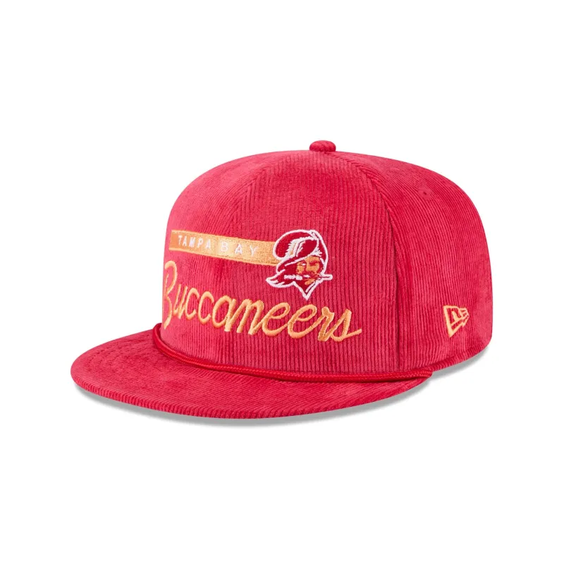Tampa Bay Buccaneers Corduroy Rope 9FIFTY Snapback Hat sold by New Era