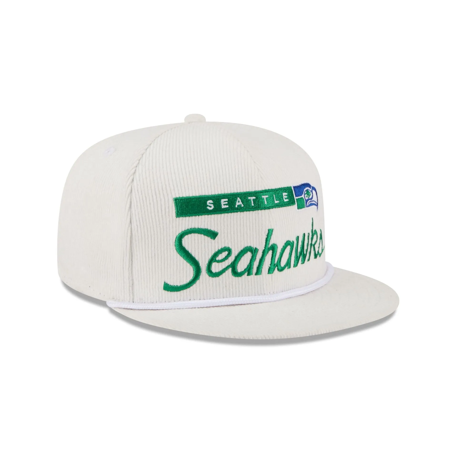 Seattle Seahawks Corduroy Rope 9FIFTY Snapback Hat sold by New Era product image thumbnail 3