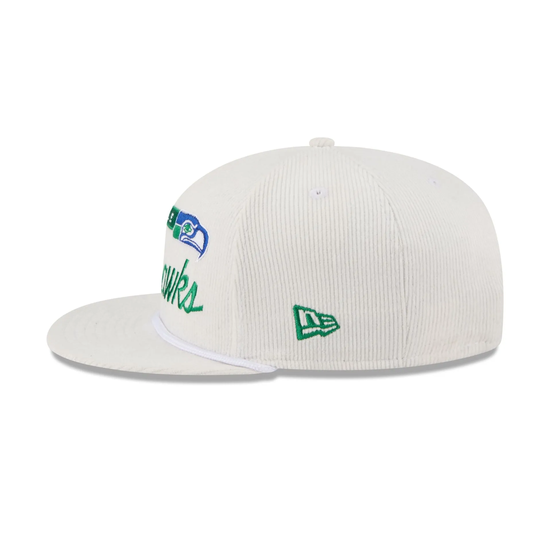 Seattle Seahawks Corduroy Rope 9FIFTY Snapback Hat sold by New Era product image thumbnail 4