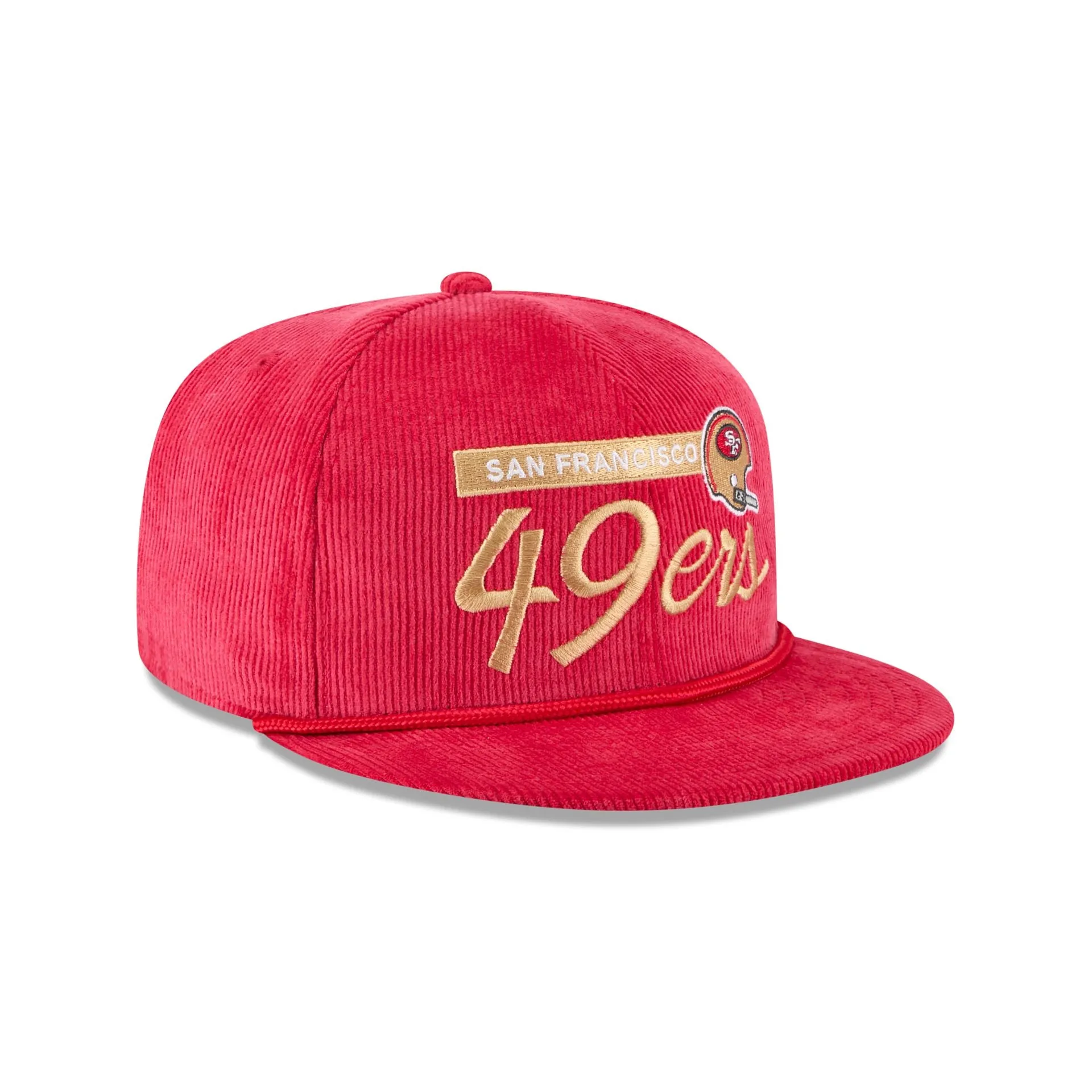 San Francisco 49ers Corduroy Rope 9FIFTY Snapback Hat sold by New Era product image thumbnail 3
