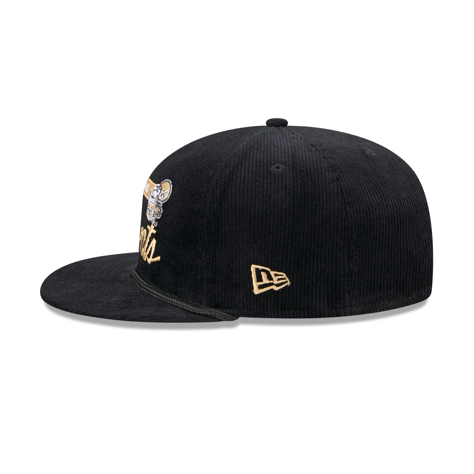 New Orleans Saints Corduroy Rope 9FIFTY Snapback Hat sold by New Era product image thumbnail 4