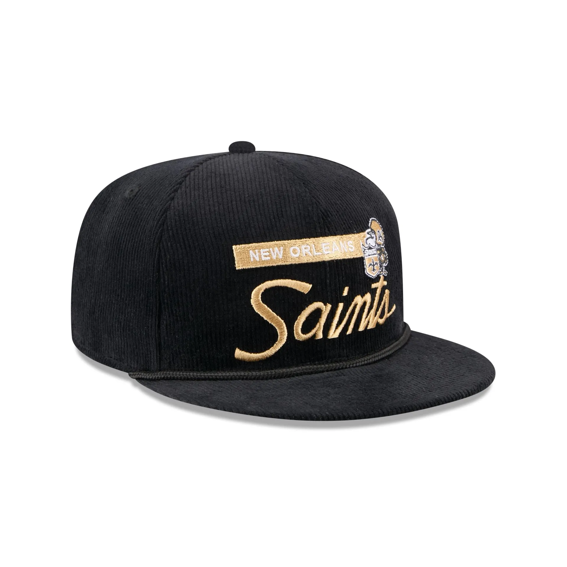 New Orleans Saints Corduroy Rope 9FIFTY Snapback Hat sold by New Era product image thumbnail 3