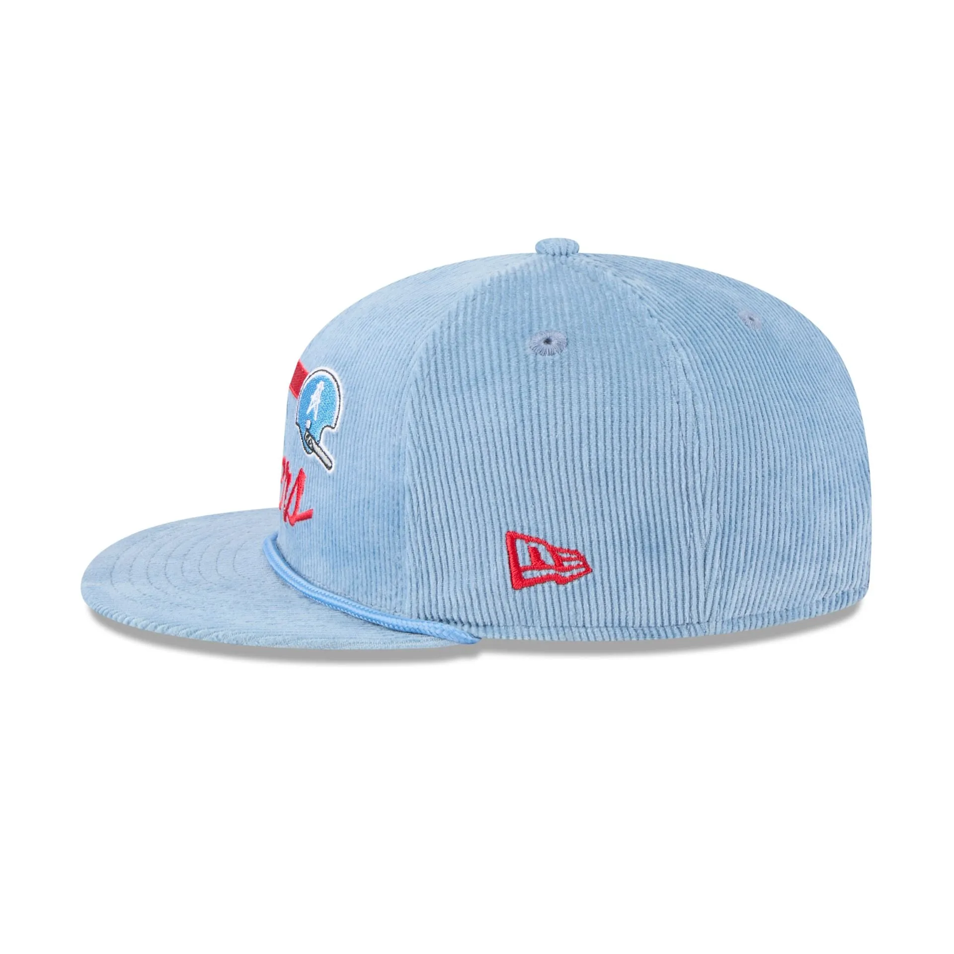 Oilers Corduroy Rope 9FIFTY Snapback Hat sold by New Era product image thumbnail 4