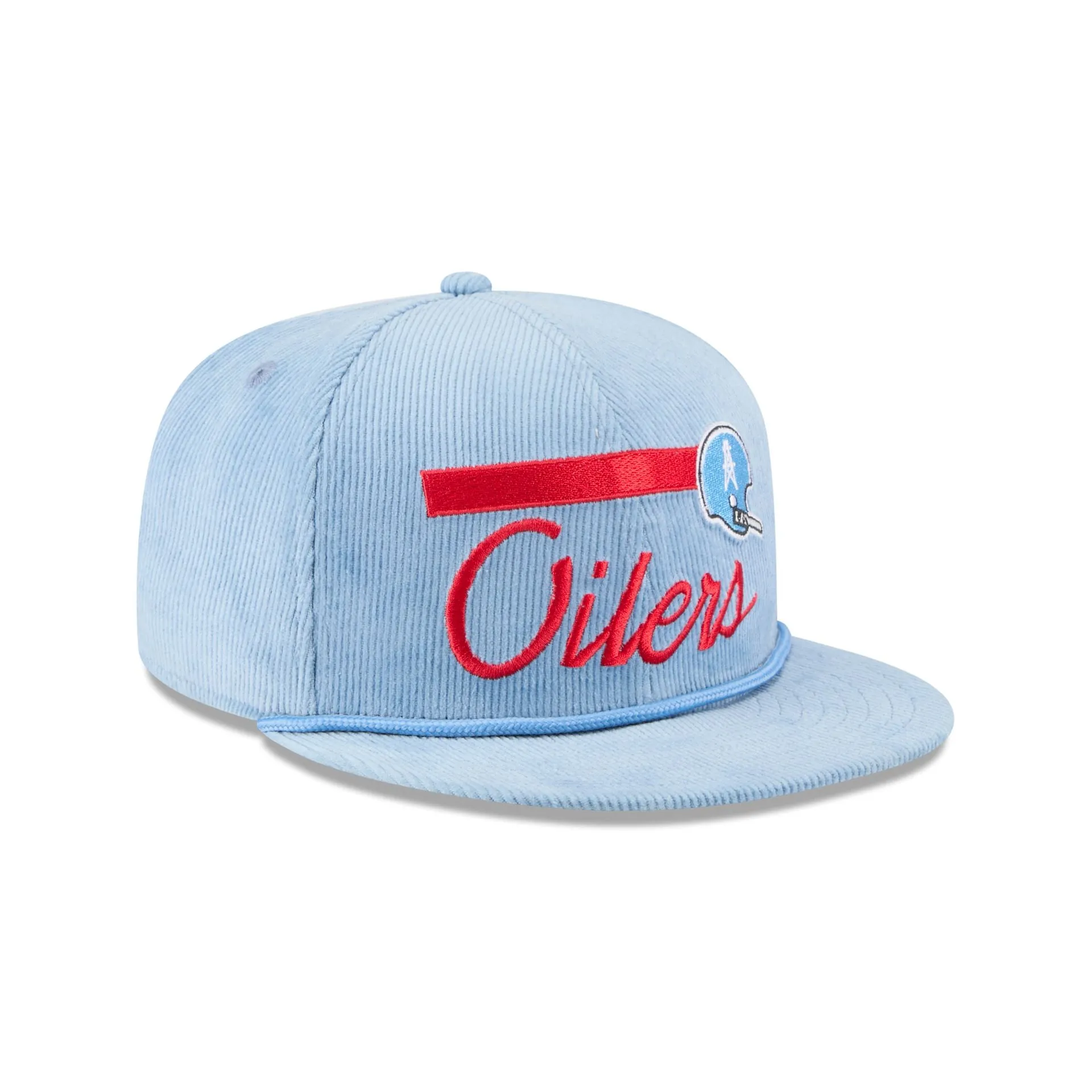 Oilers Corduroy Rope 9FIFTY Snapback Hat sold by New Era product image thumbnail 3