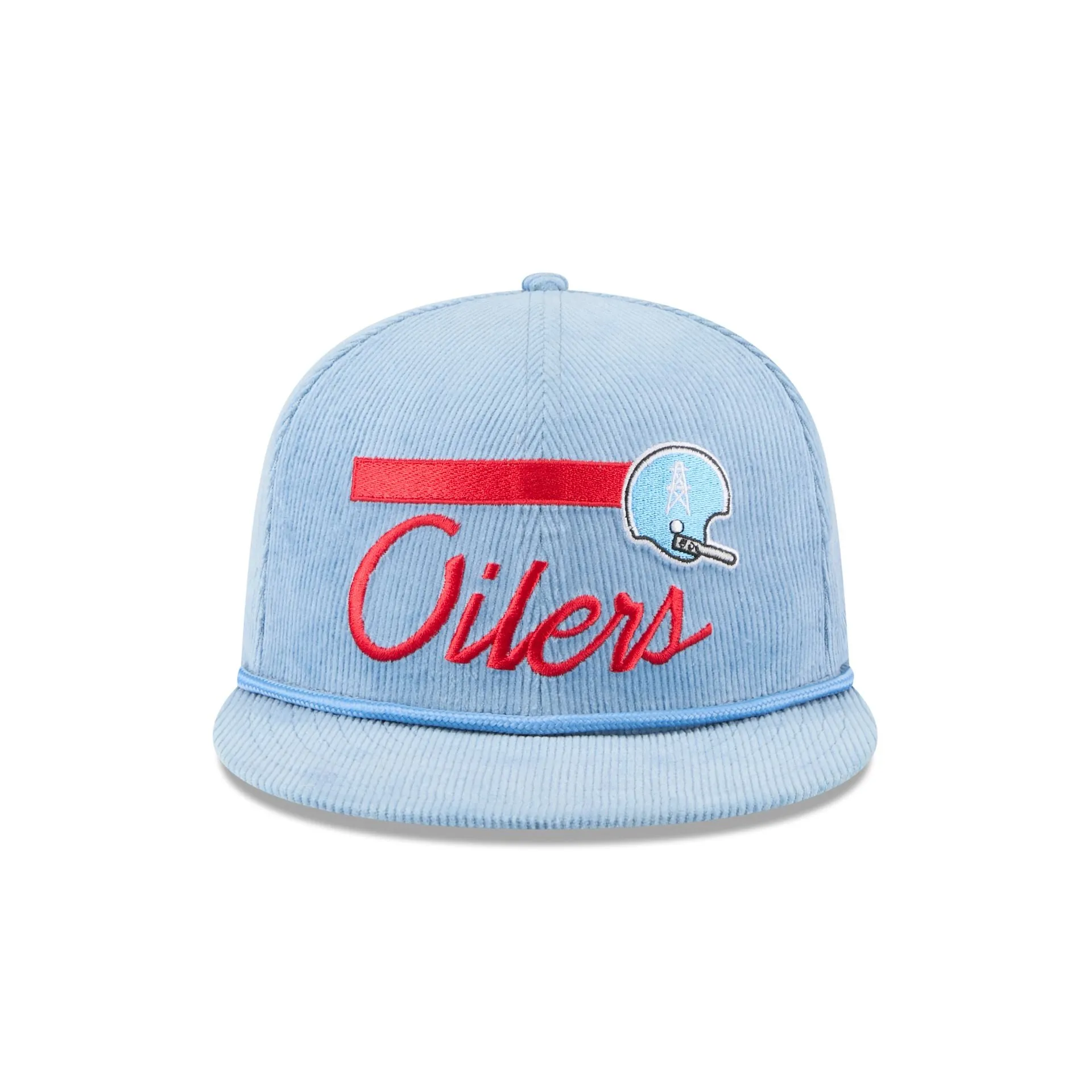 Oilers Corduroy Rope 9FIFTY Snapback Hat sold by New Era product image thumbnail 2