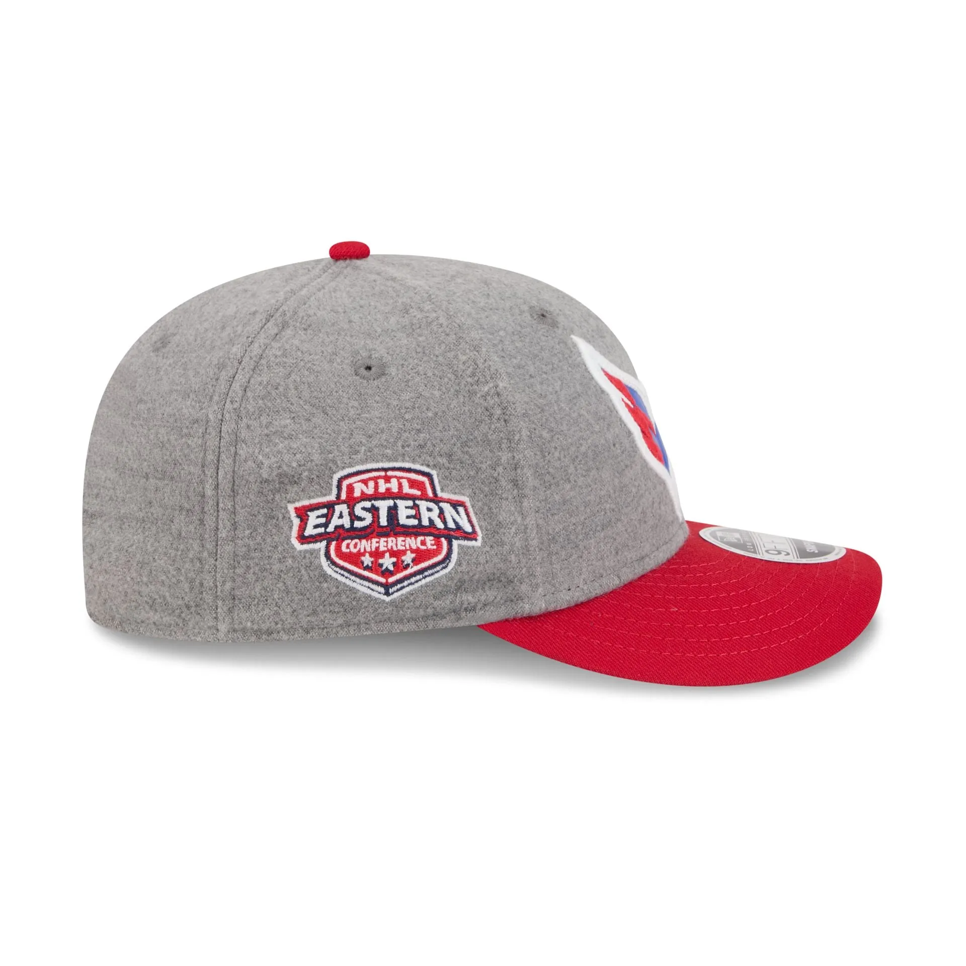 Washington Capitals Heather Gray Wool Low Profile 9FIFTY Snapback Hat sold by New Era product image thumbnail 4
