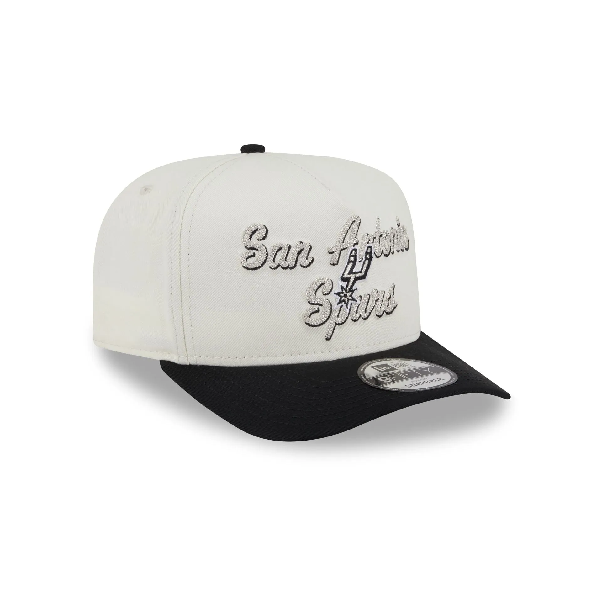 San Antonio Spurs Chainstitch 9FIFTY A-Frame Snapback Hat sold by New Era product image thumbnail 3