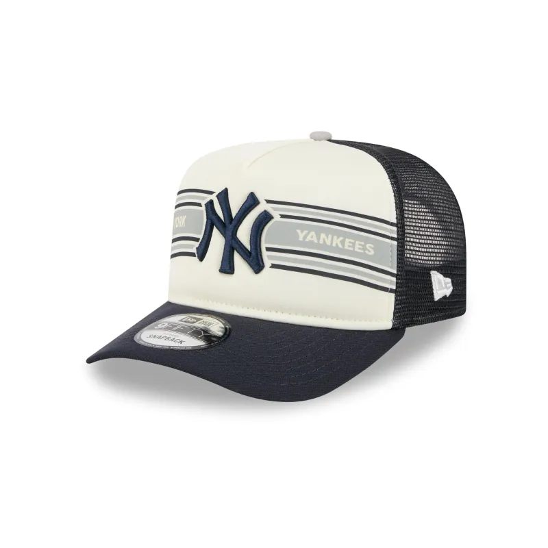 New York Yankees Banner 9FIFTY A-Frame Trucker Hat sold by New Era