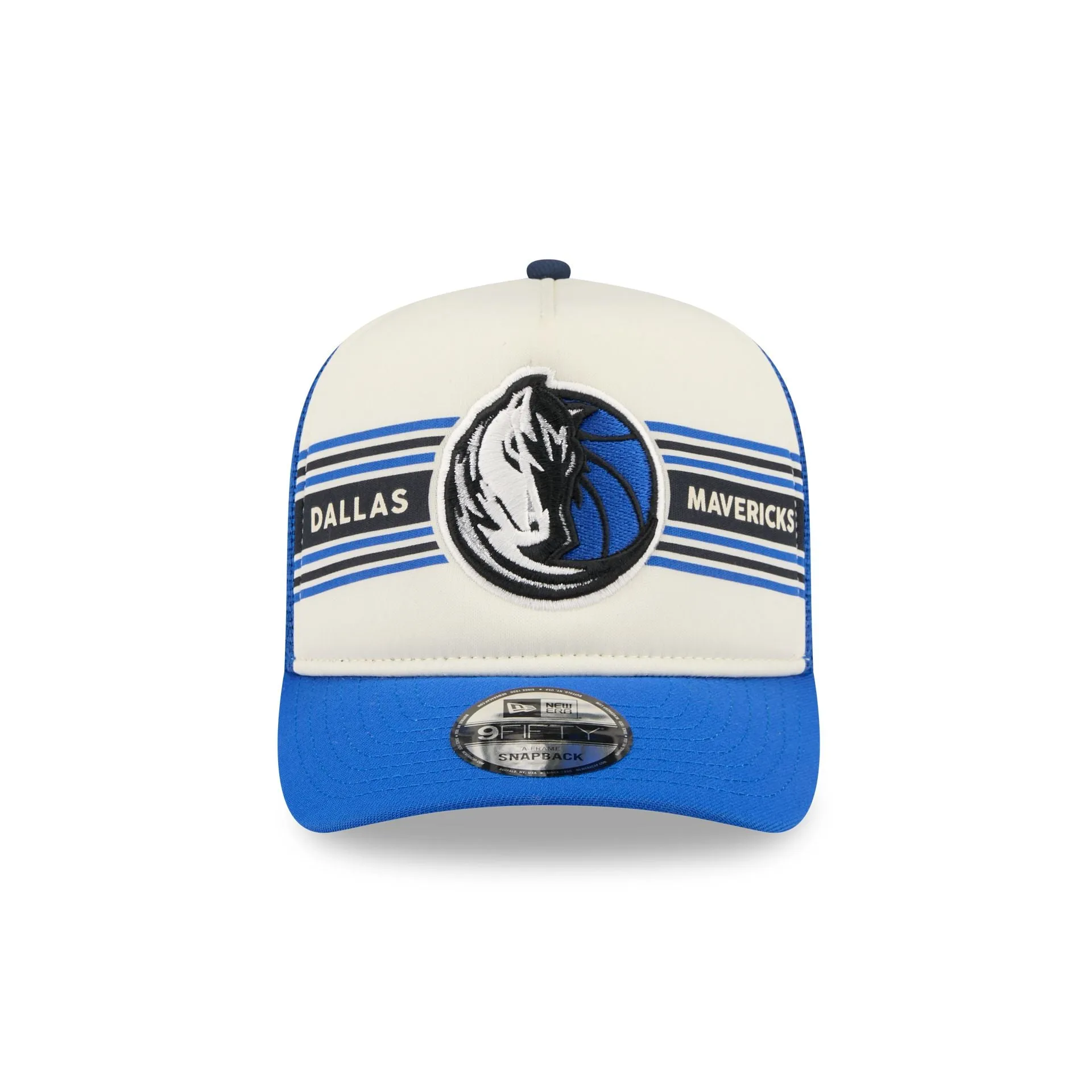Dallas Mavericks Banner 9FIFTY A-Frame Trucker Hat sold by New Era product image thumbnail 2