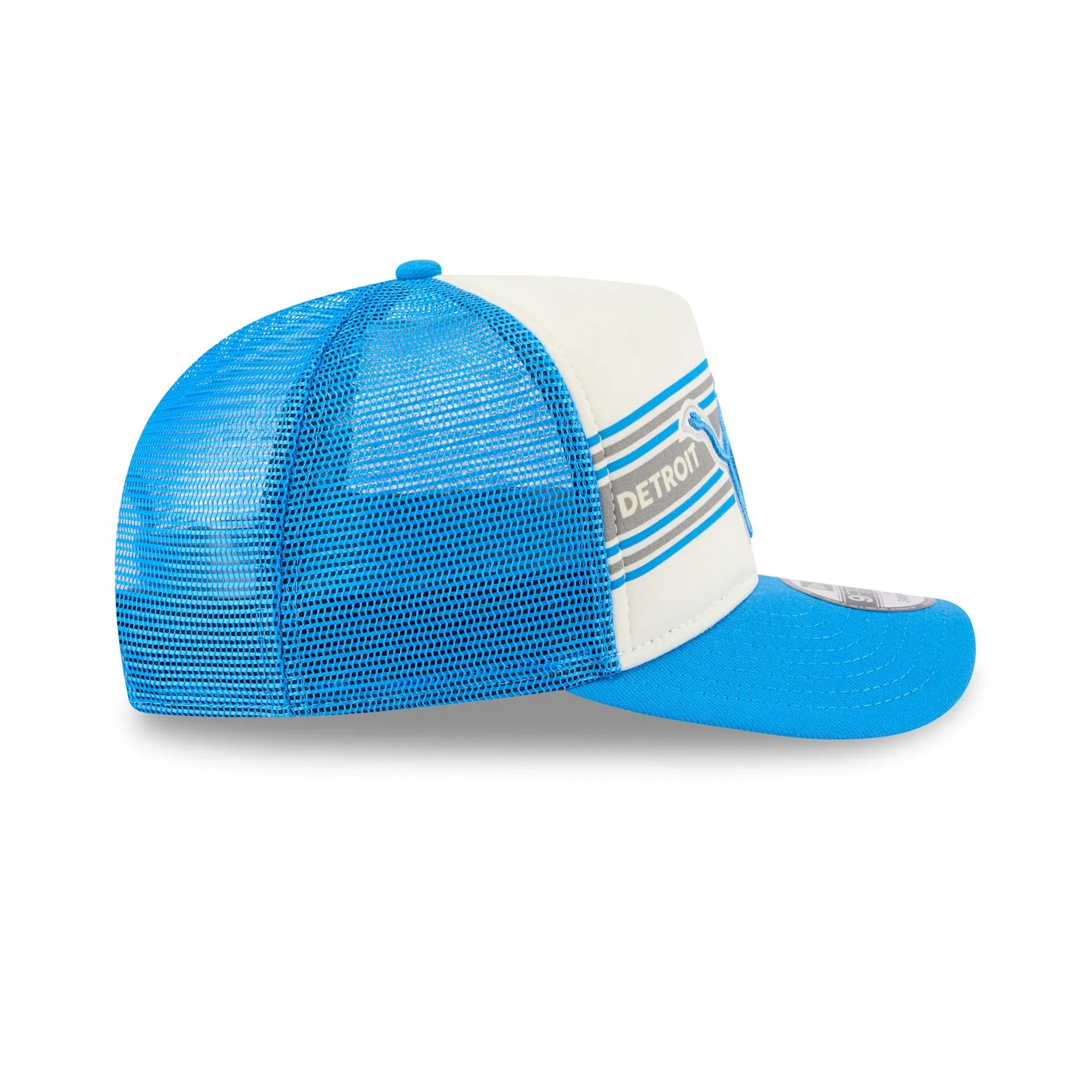 Detroit Lions Banner 9FIFTY A-Frame Trucker Hat sold by New Era product image thumbnail 5