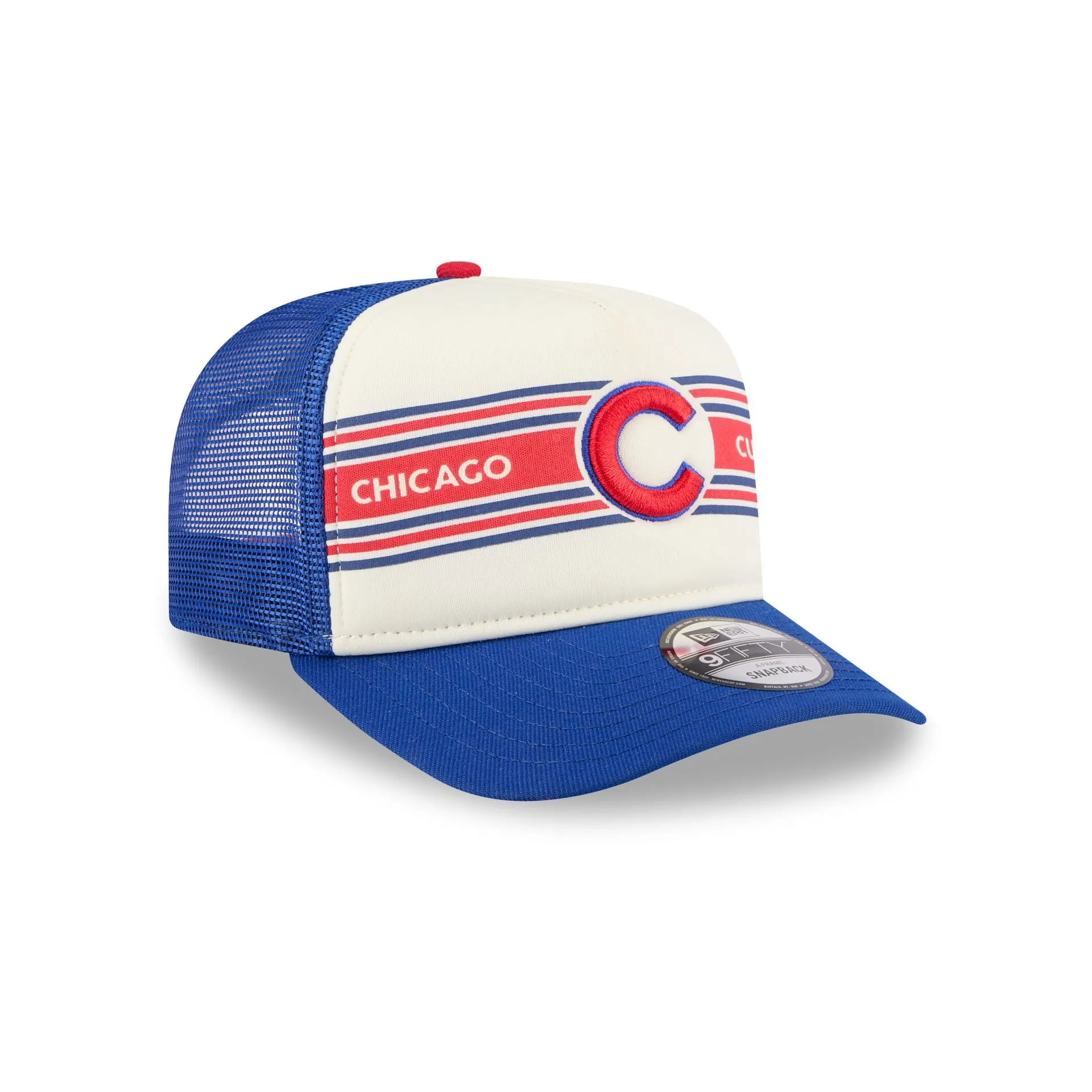 Chicago Cubs Banner 9FIFTY A-Frame Trucker Hat sold by New Era product image thumbnail 3