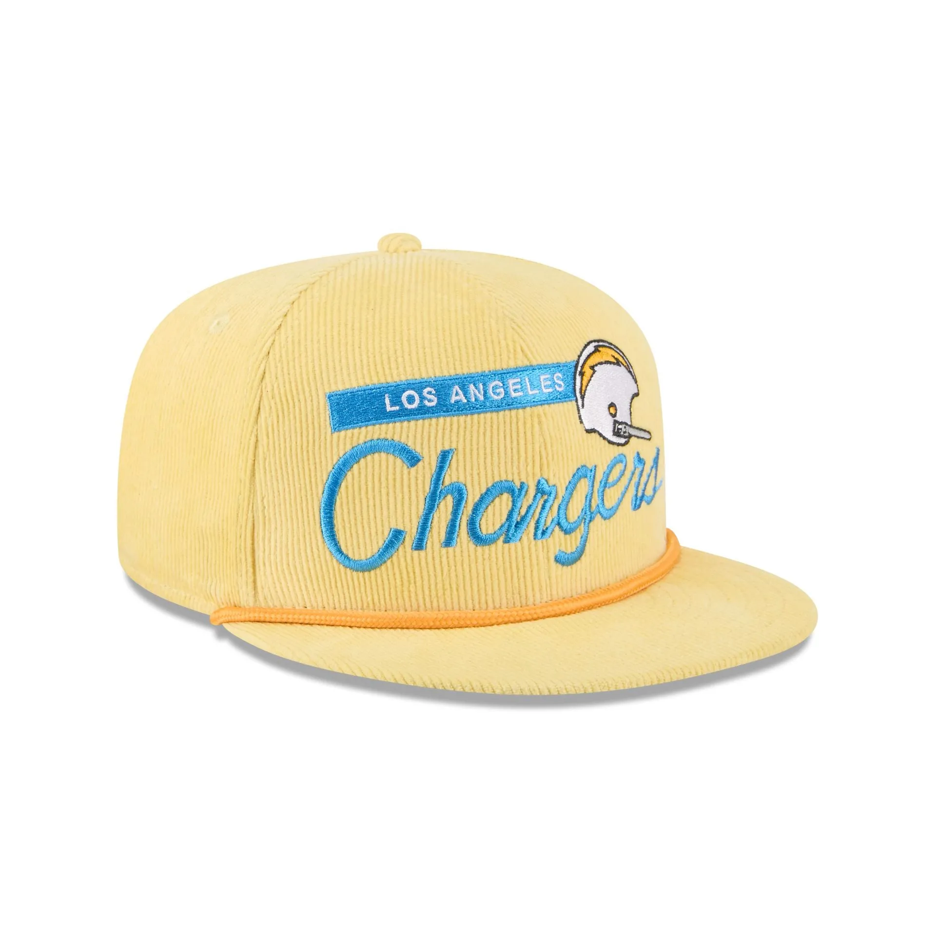 Los Angeles Chargers Corduroy Rope 9FIFTY Snapback Hat sold by New Era product image thumbnail 3