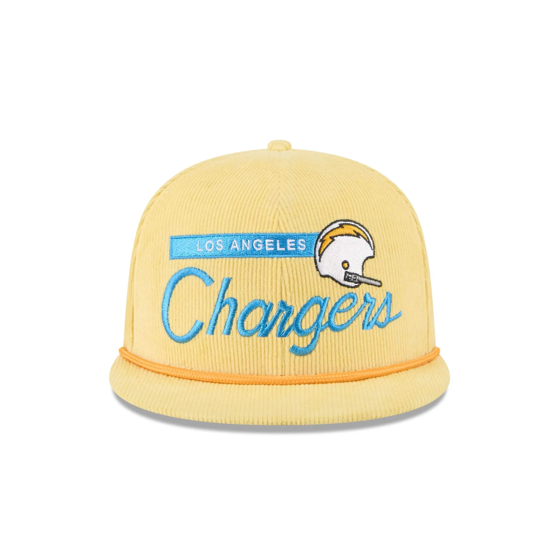Los Angeles Chargers Corduroy Rope 9FIFTY Snapback Hat sold by New Era product image thumbnail 2