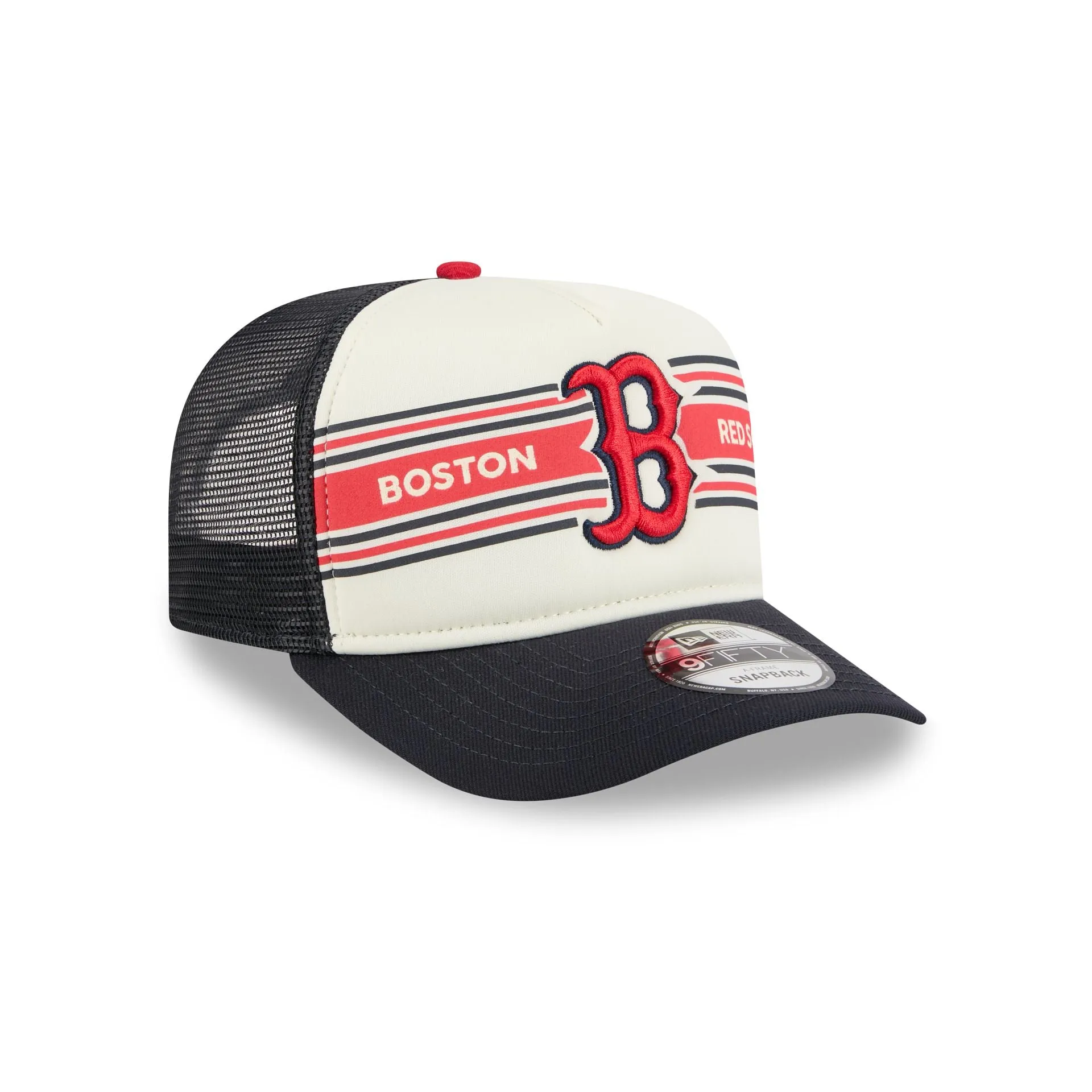 Boston Red Sox Banner 9FIFTY A-Frame Trucker Hat sold by New Era product image thumbnail 3