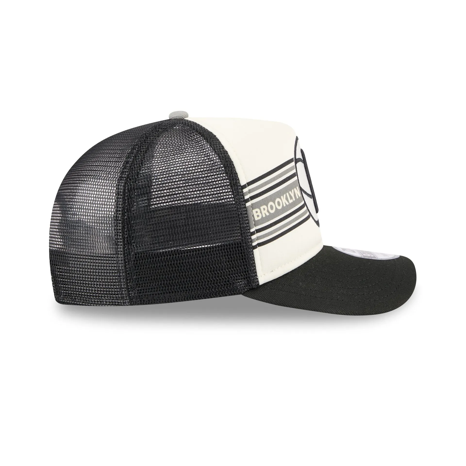 Brooklyn Nets Banner 9FIFTY A-Frame Trucker Hat sold by New Era product image thumbnail 5