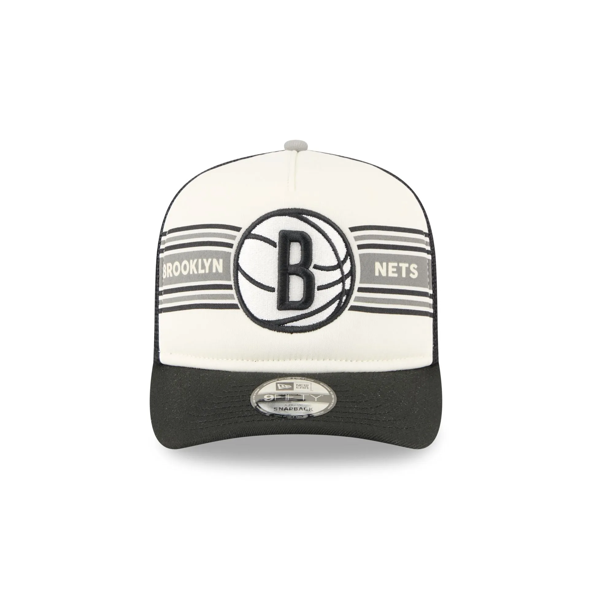 Brooklyn Nets Banner 9FIFTY A-Frame Trucker Hat sold by New Era product image thumbnail 2