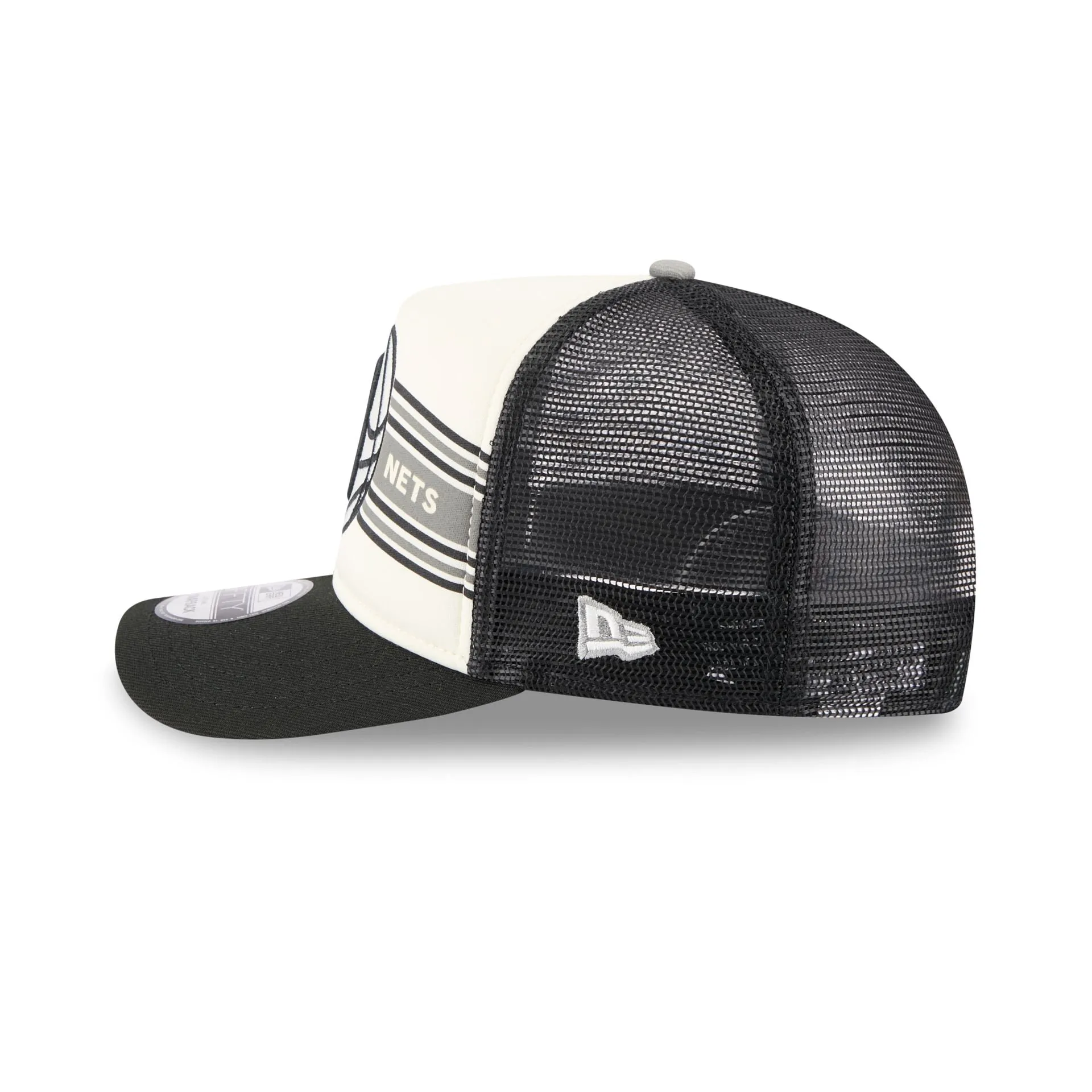 Brooklyn Nets Banner 9FIFTY A-Frame Trucker Hat sold by New Era product image thumbnail 4