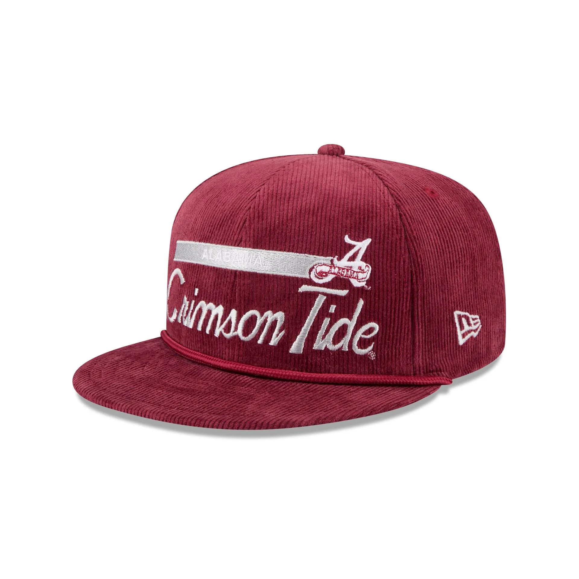 Alabama Crimson Tide College Vault Corduroy Rope 9FIFTY Snapback Hat sold by New Era