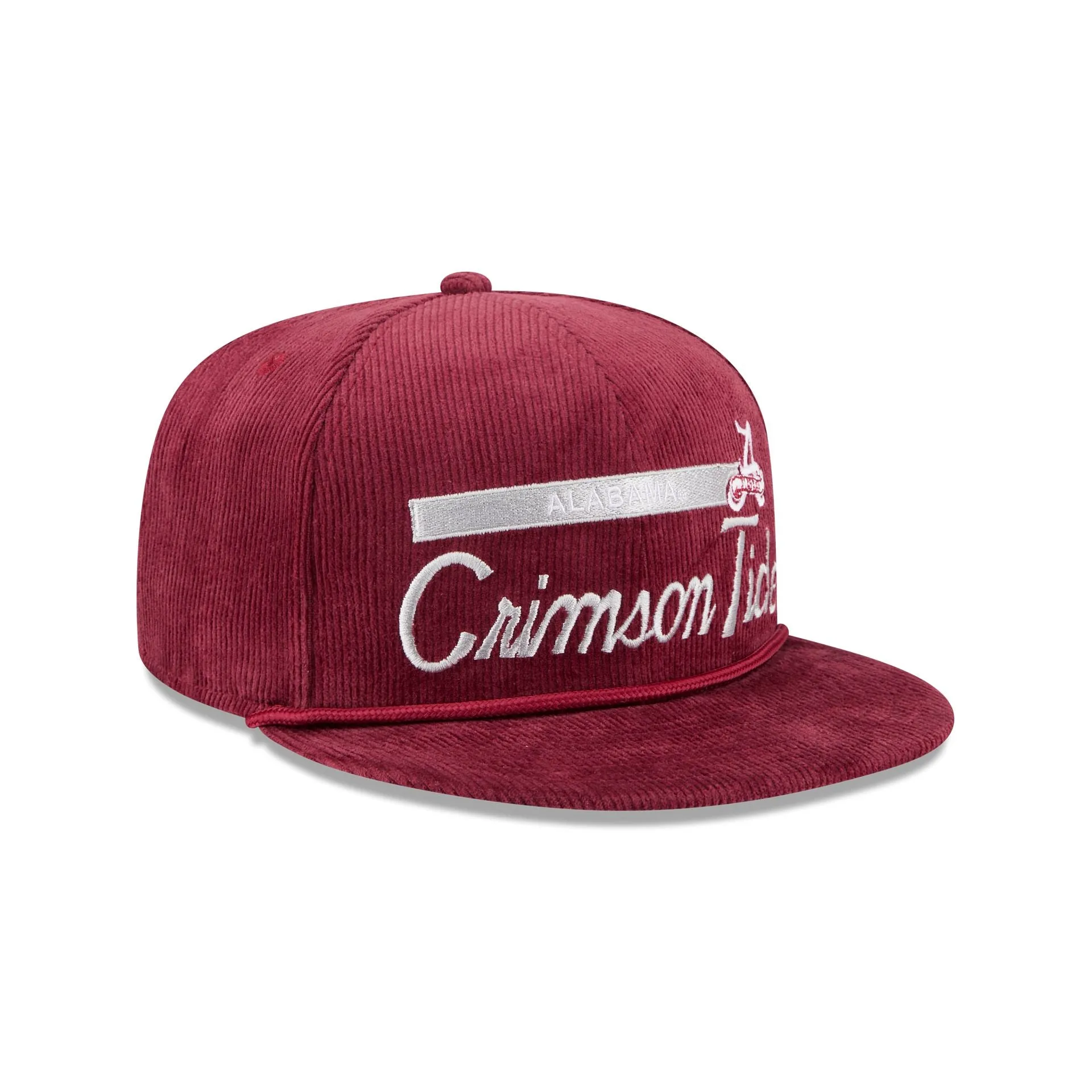 Alabama Crimson Tide College Vault Corduroy Rope 9FIFTY Snapback Hat sold by New Era product image thumbnail 3