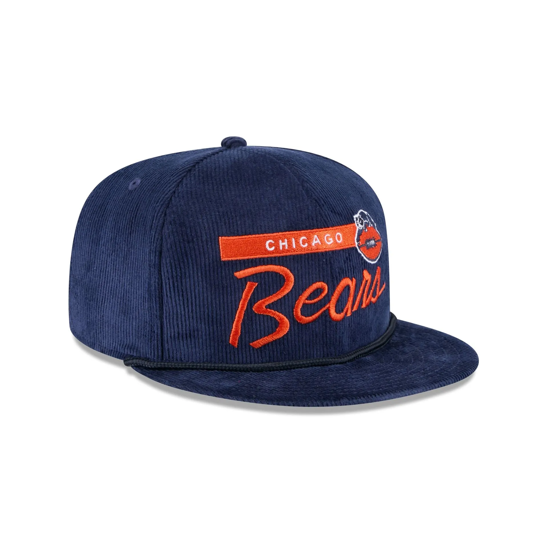 Chicago Bears Corduroy Rope 9FIFTY Snapback Hat sold by New Era product image thumbnail 3