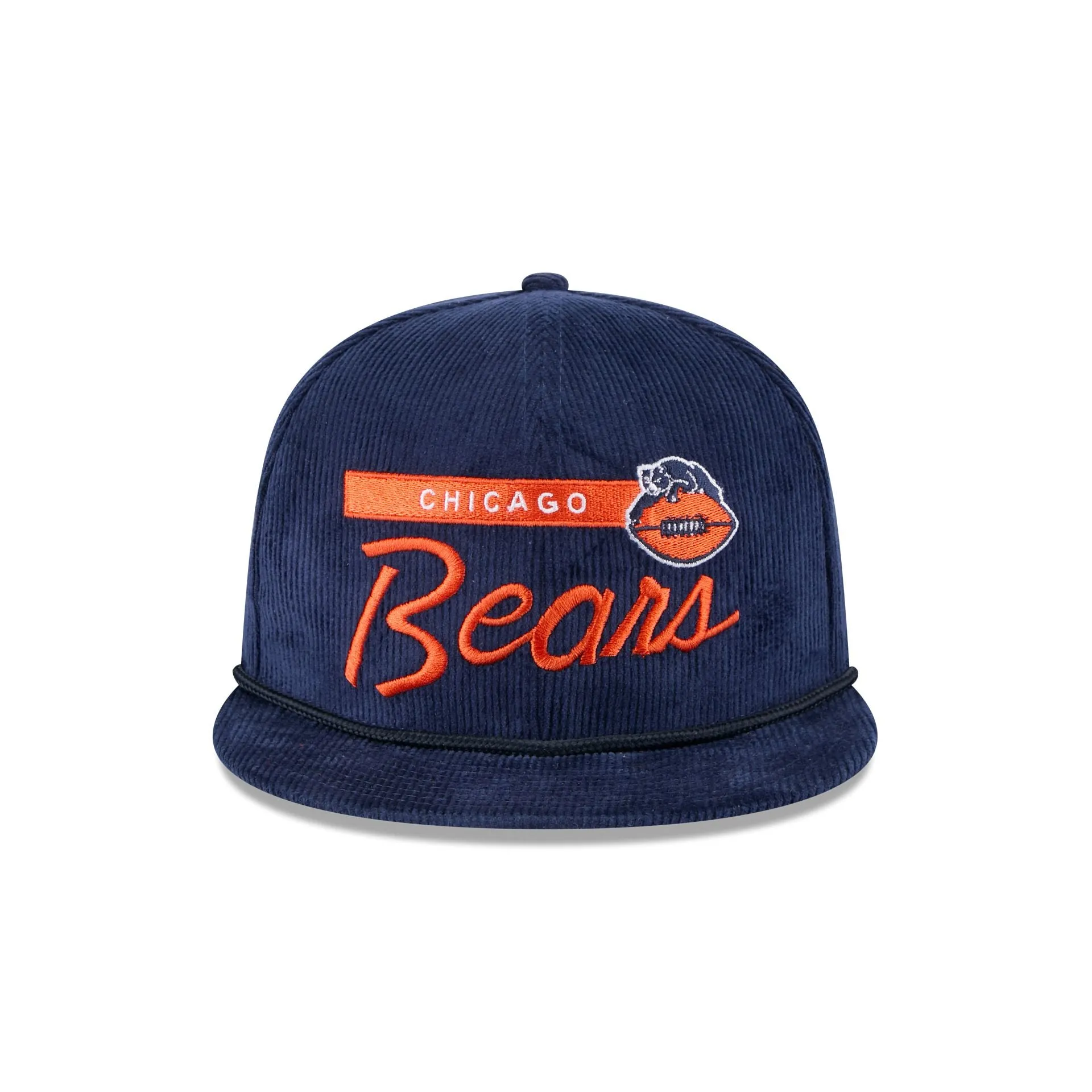 Chicago Bears Corduroy Rope 9FIFTY Snapback Hat sold by New Era product image thumbnail 2