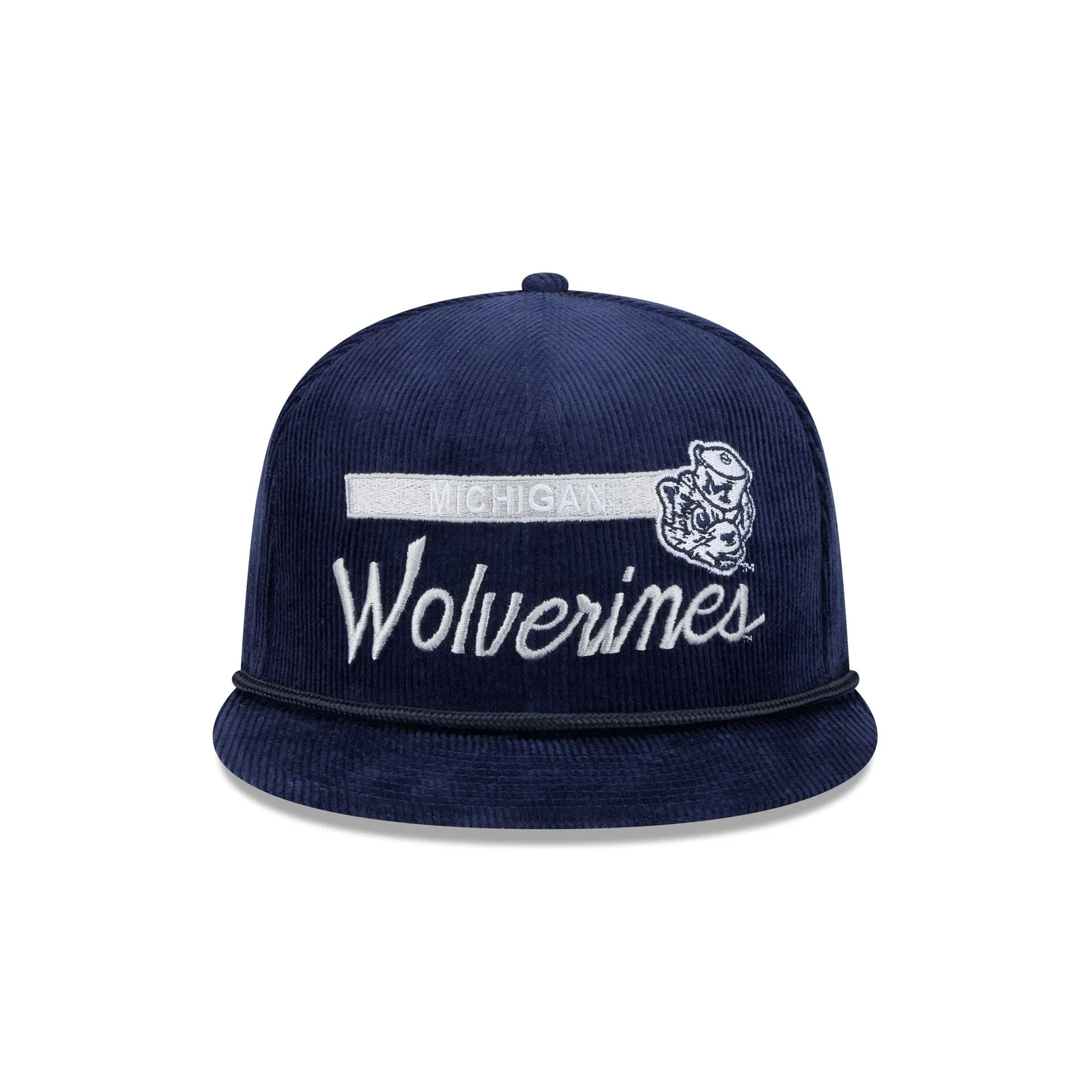 Michigan Wolverines College Vault Corduroy Rope 9FIFTY Snapback Hat sold by New Era product image thumbnail 2