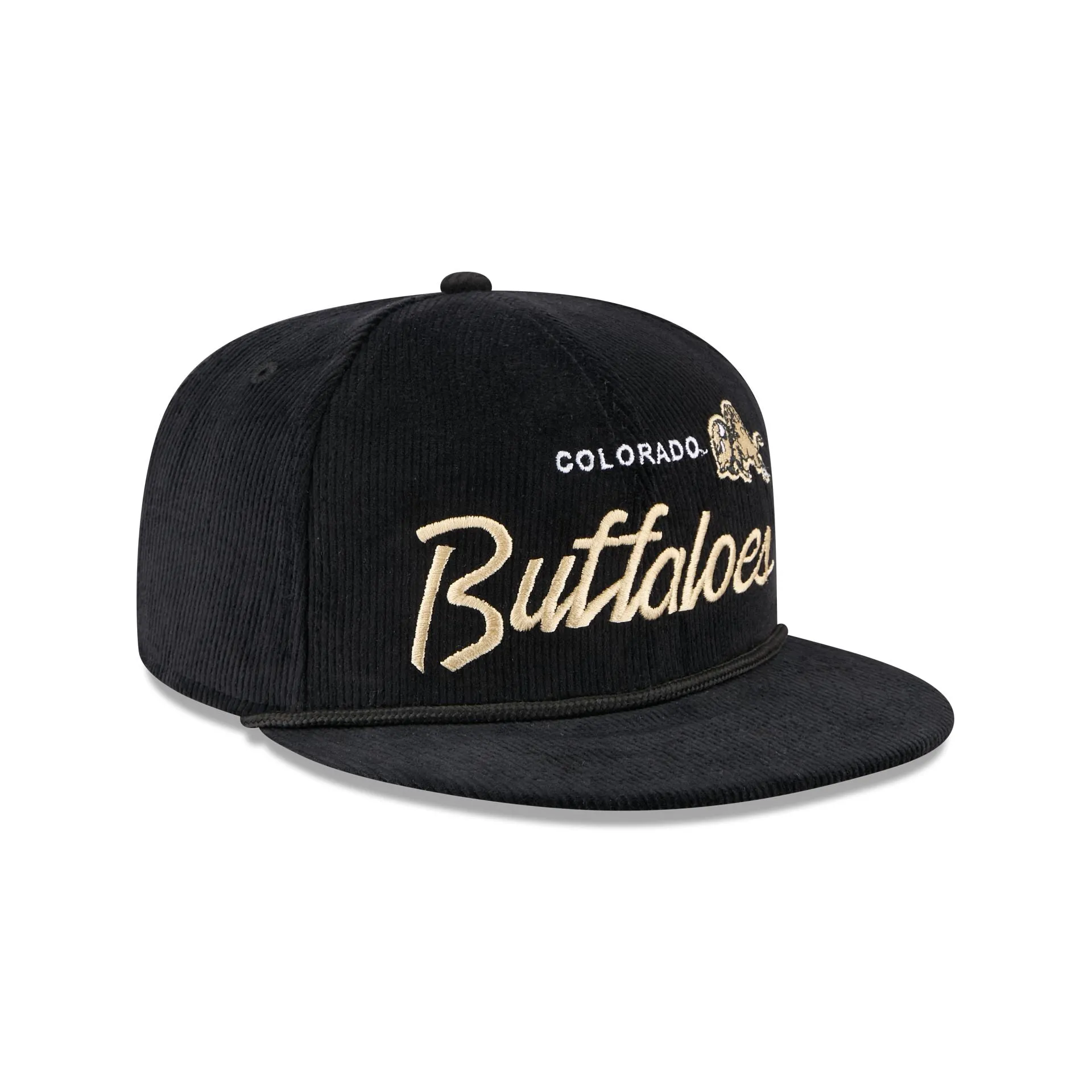 Colorado Buffaloes College Vault Corduroy Rope 9FIFTY Snapback Hat sold by New Era product image thumbnail 3