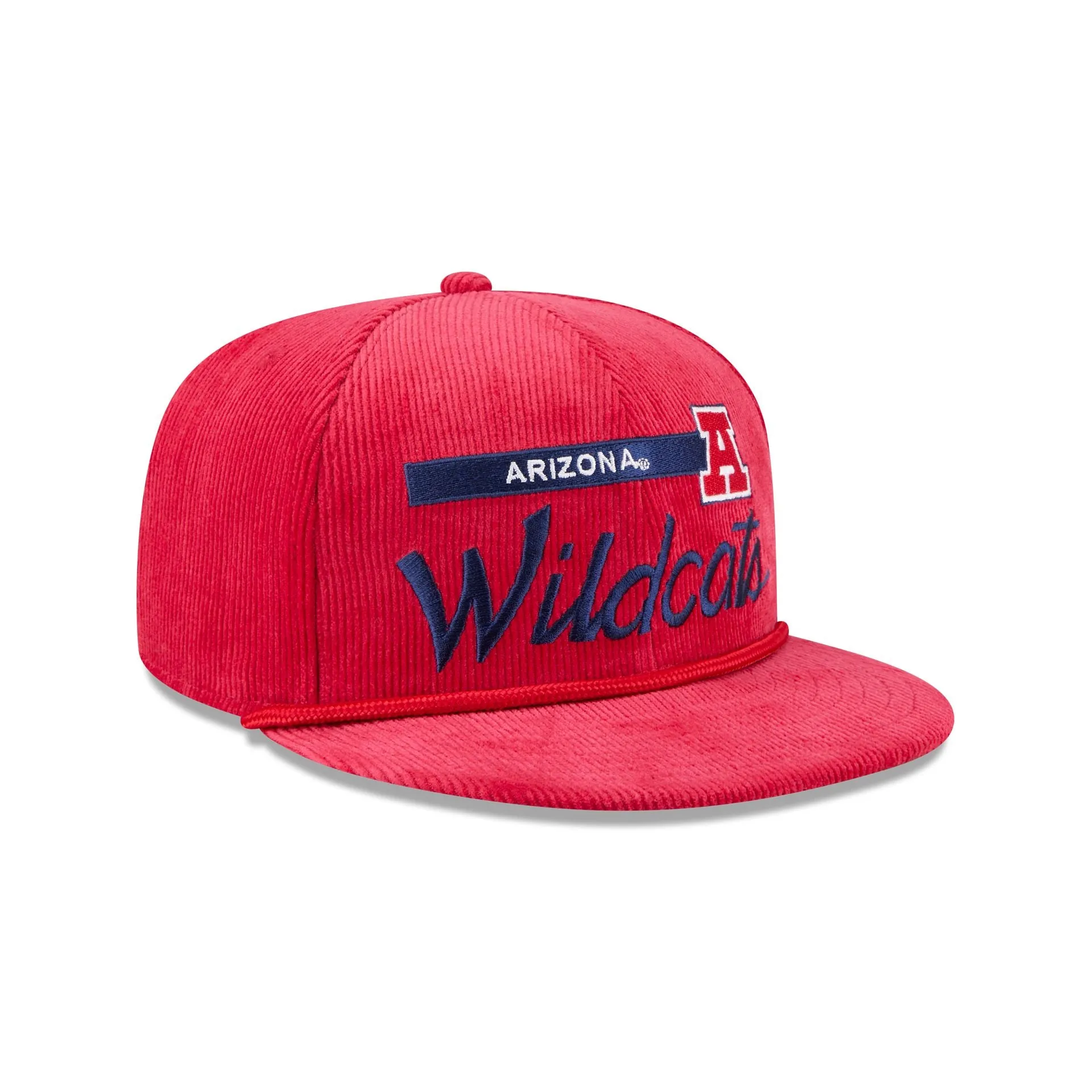 Arizona Wildcats College Vault Corduroy Rope 9FIFTY Snapback Hat sold by New Era product image thumbnail 3