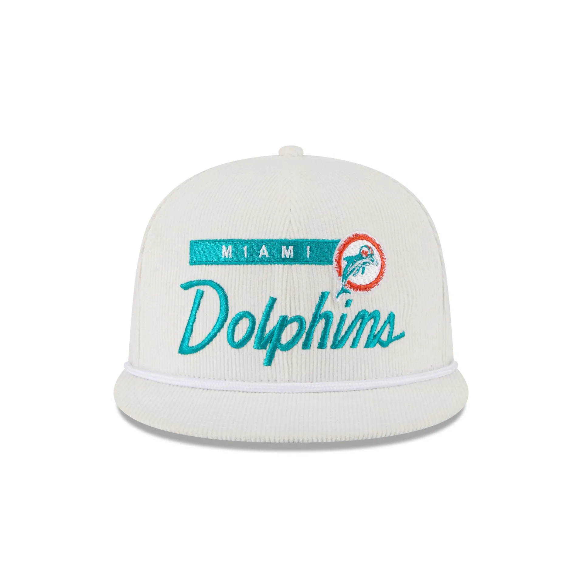 Miami Dolphins Corduroy Rope 9FIFTY Snapback Hat sold by New Era product image thumbnail 2