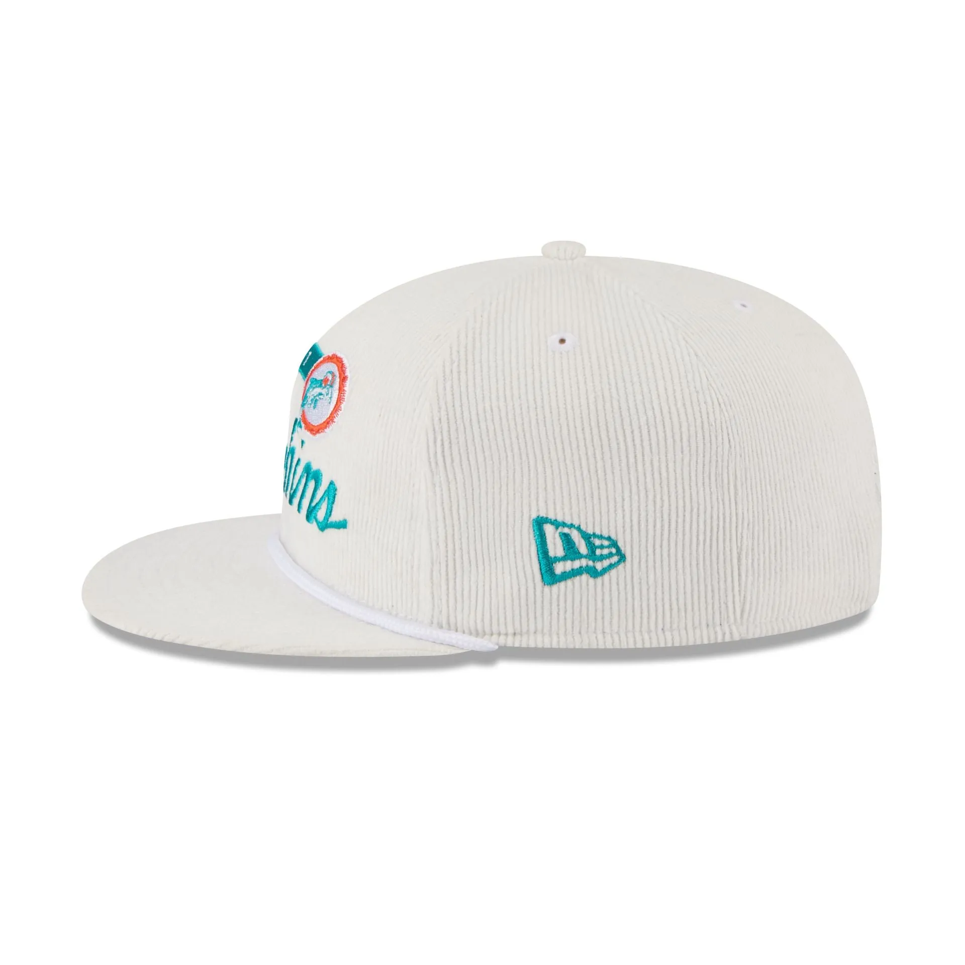 Miami Dolphins Corduroy Rope 9FIFTY Snapback Hat sold by New Era product image thumbnail 4